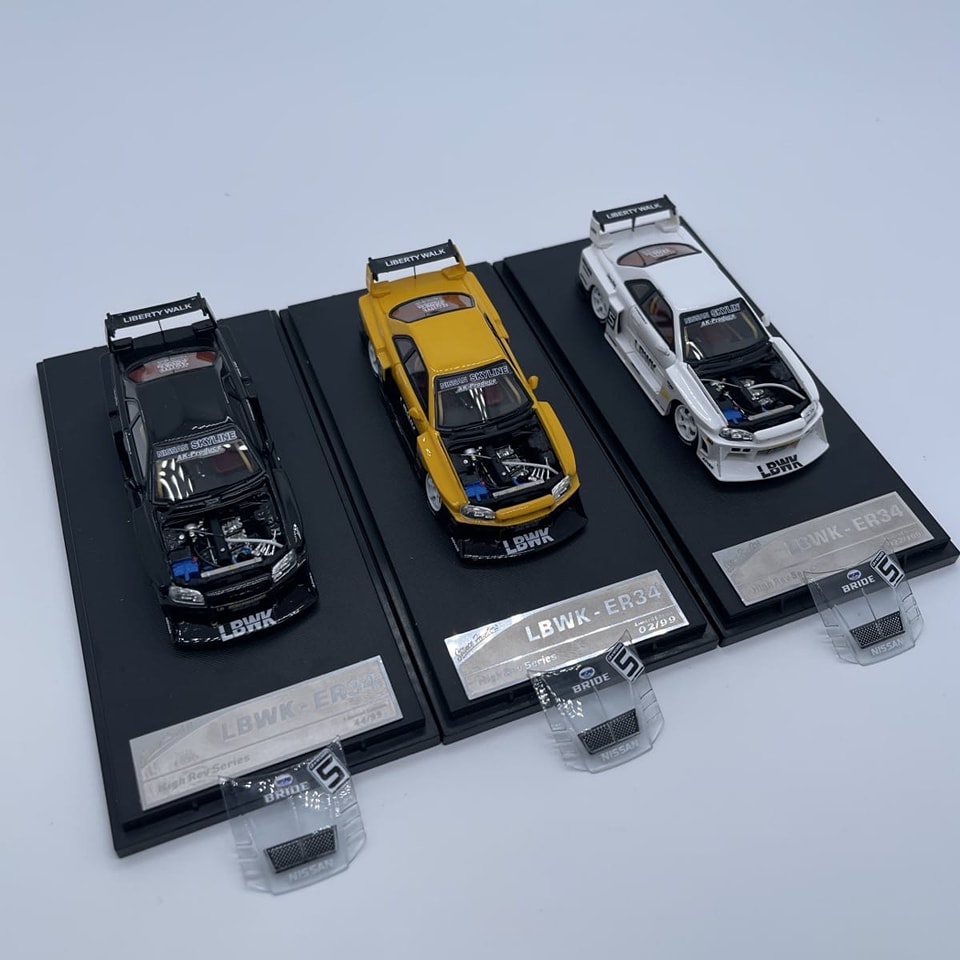 🌟PREORDER🌟 1:64 Stance Hunter Nissan Skyline GT-R R34 Material