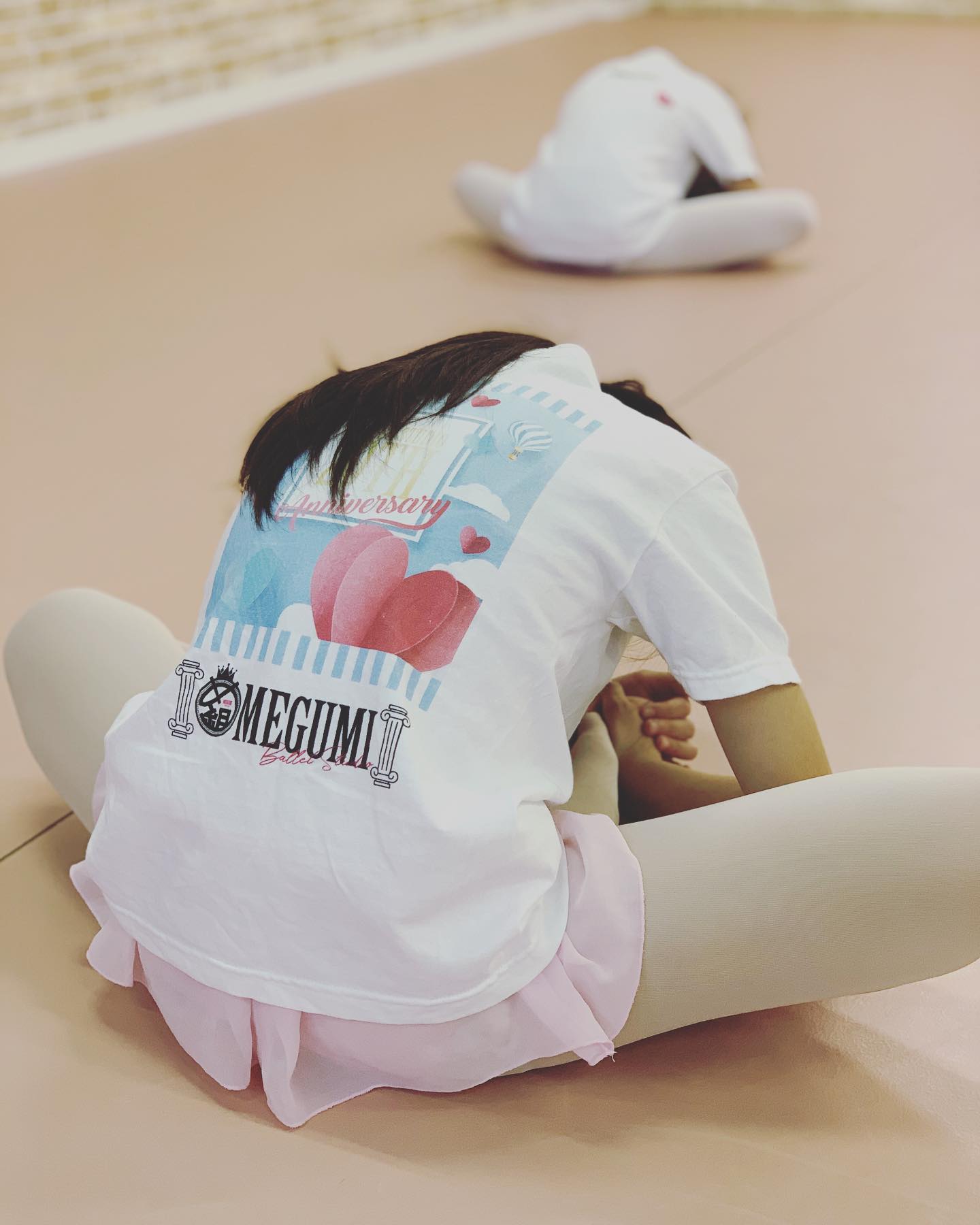 Megumi Ballet Studio 背中も可愛い バレエ バレリーナ バレエスタジオ バレエスタジオ直方 バレエ教室 バレエ教室直方 福岡 直方市 背中 バックプリント オリジナルtシャツ Facebook