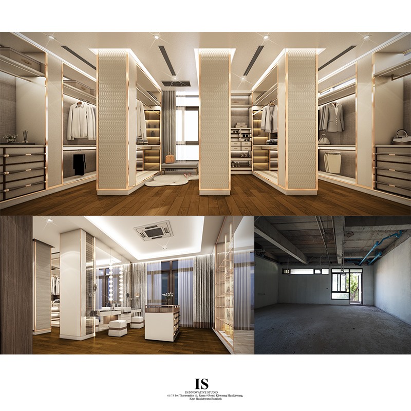 Is Innovative studio -Interior Design - Walk in Closet (Master) จุดเด่น ...