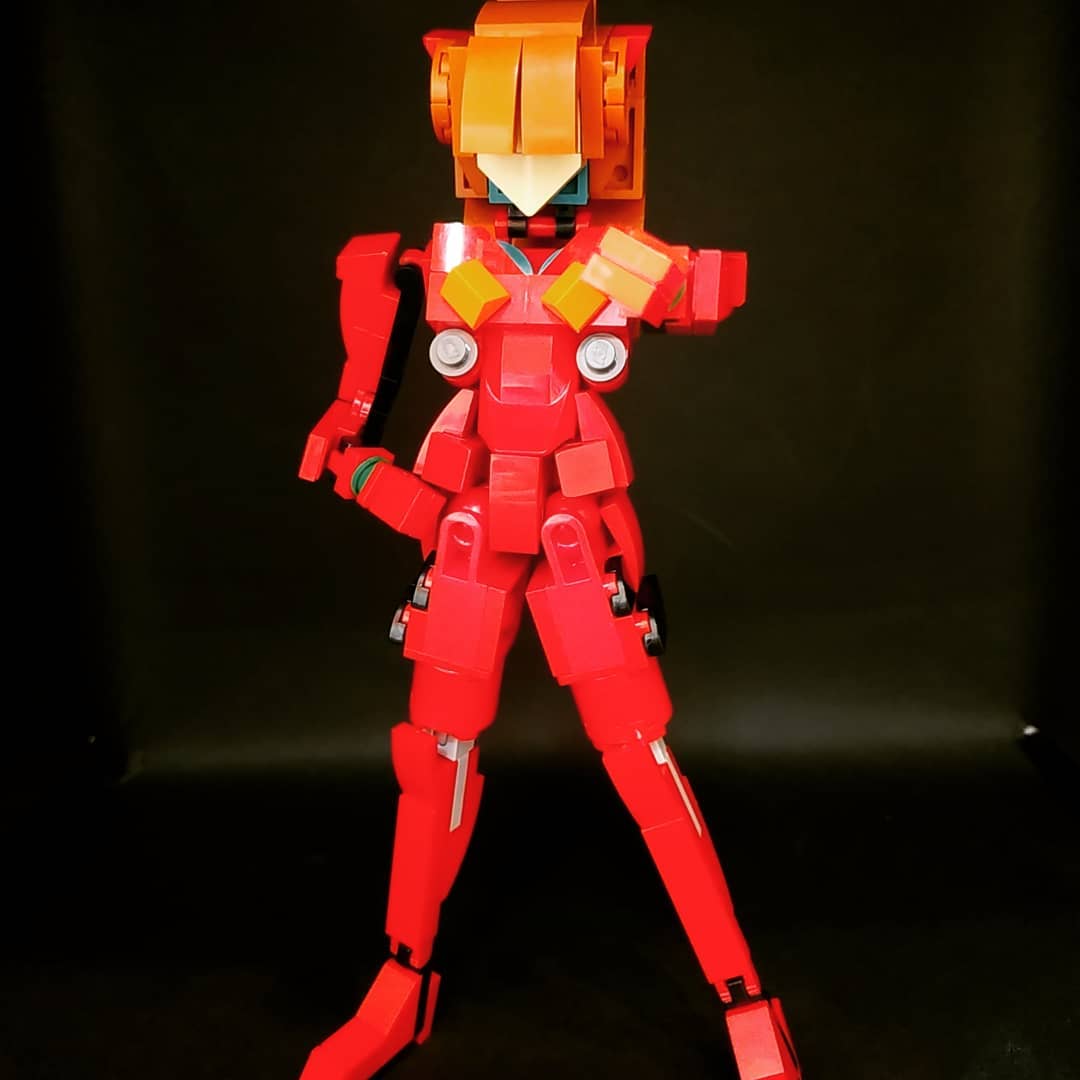 ブロックはかせ.labo - エヴァンゲリオン二号機に続き、搭乗者のアスカ 
