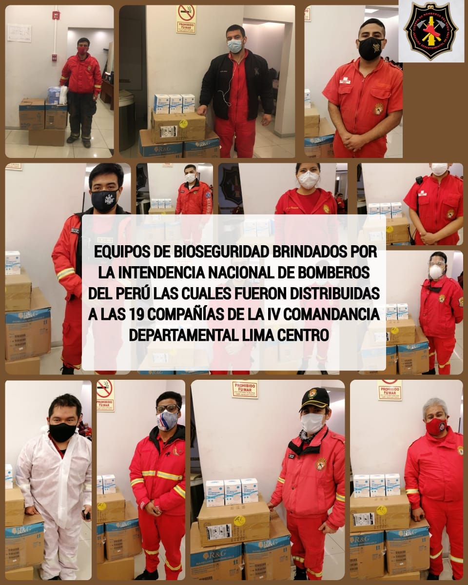 La INBP,... - Intendencia Nacional de Bomberos del Perú