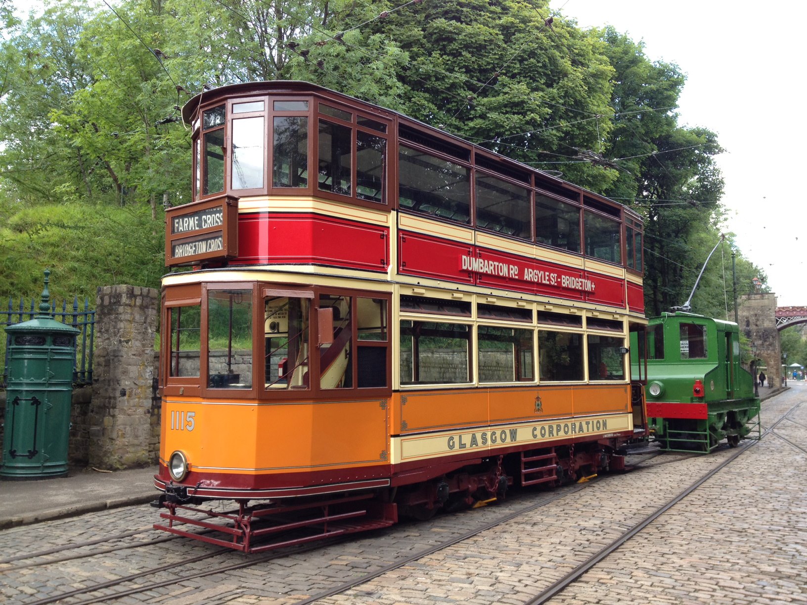 Old - Glasgow’s Trams Remembered at Crich Weekend Crich Tramway Village ...