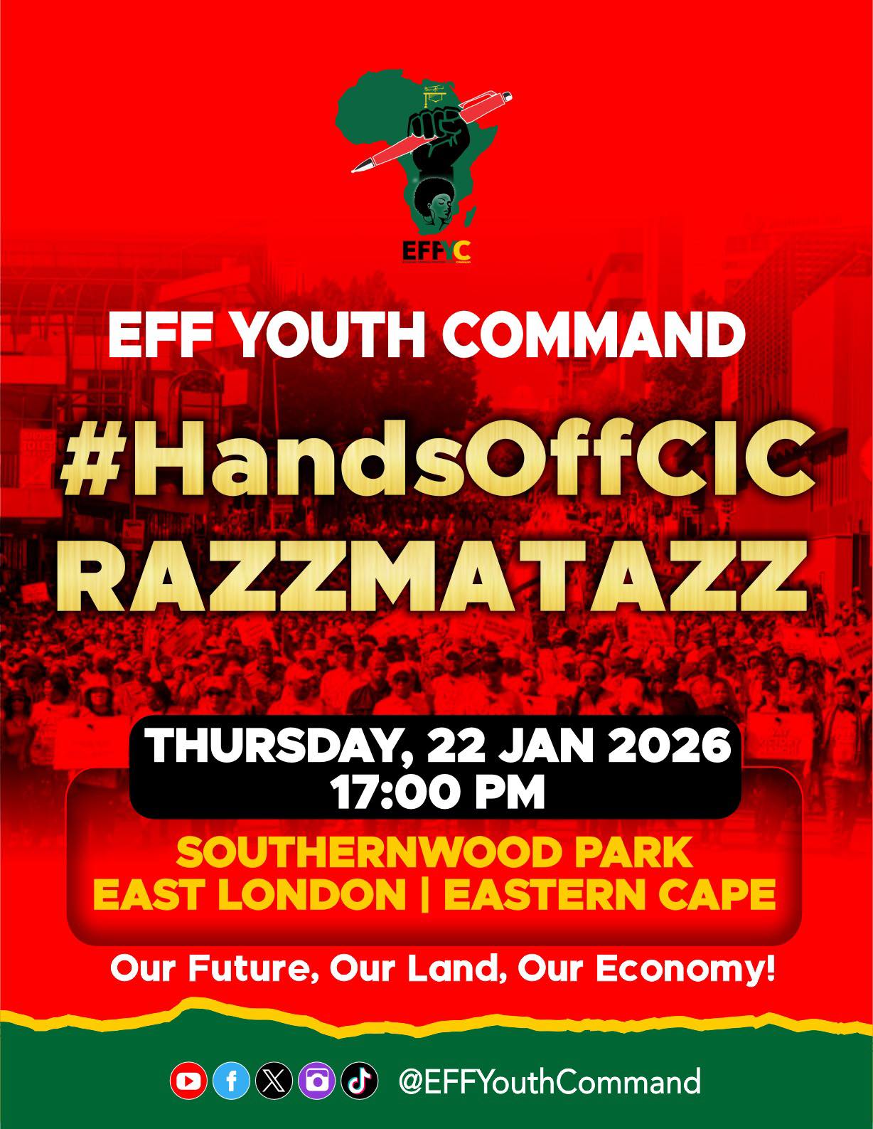 EFF Youth Command Ward10 Bcmm | East London