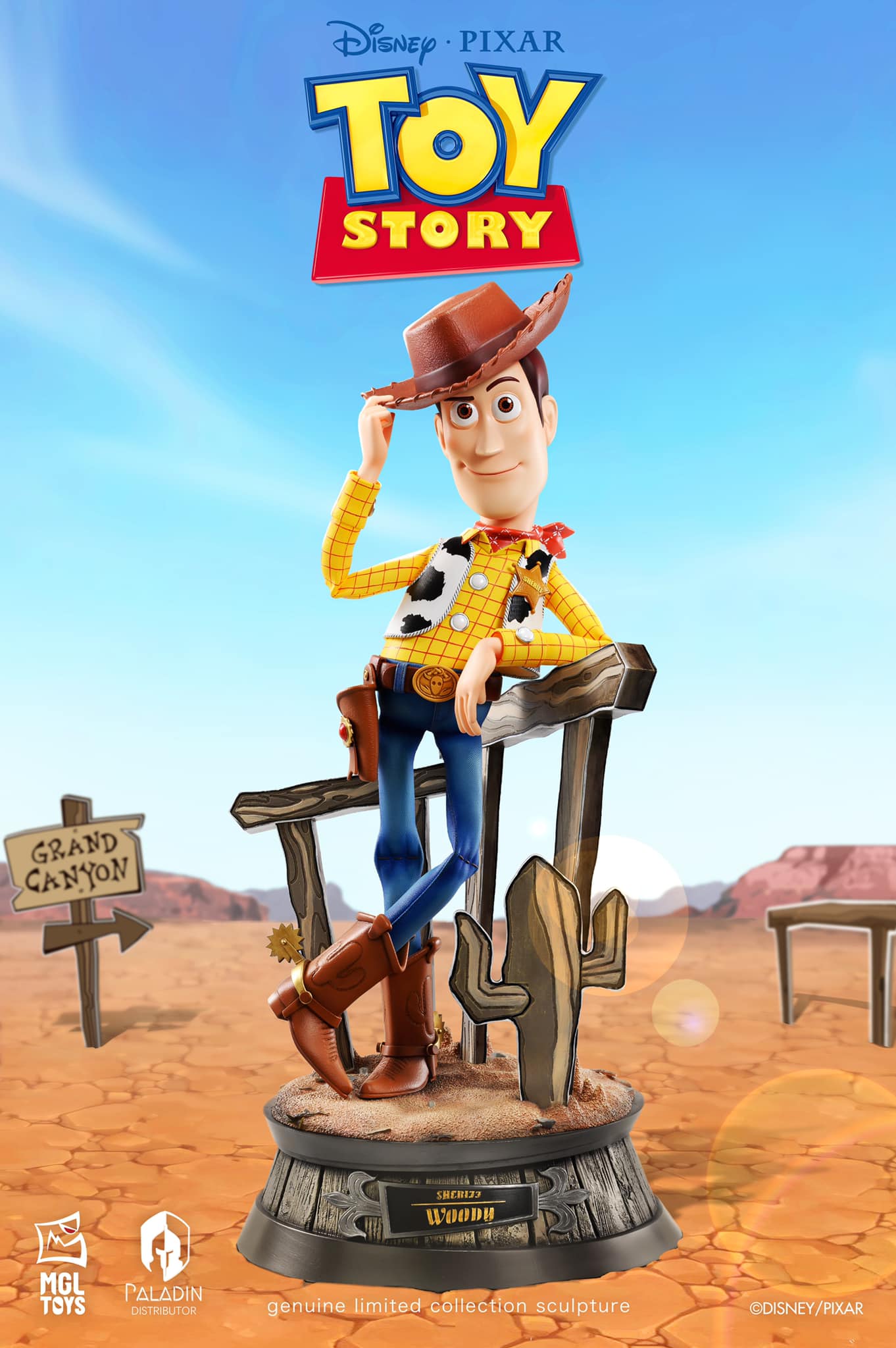トイストーリー MGL TOYS Paladin ウッディ フィギュア Toy Story Woody figure by MGL Toys x Paladin