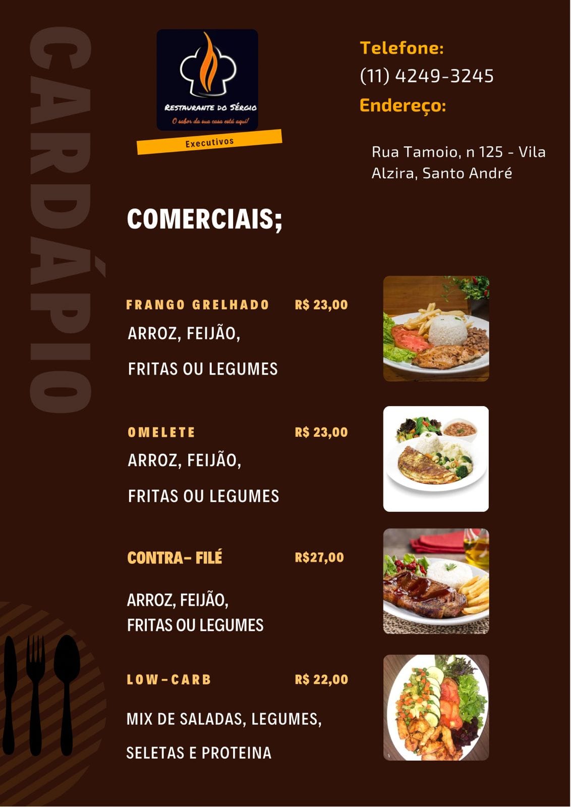 Restaurante do Sérgio | Santo André SP