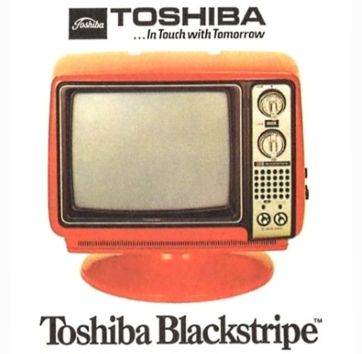 Sharp portable cube tv from the 70s! Very retro! #70svintage #retro