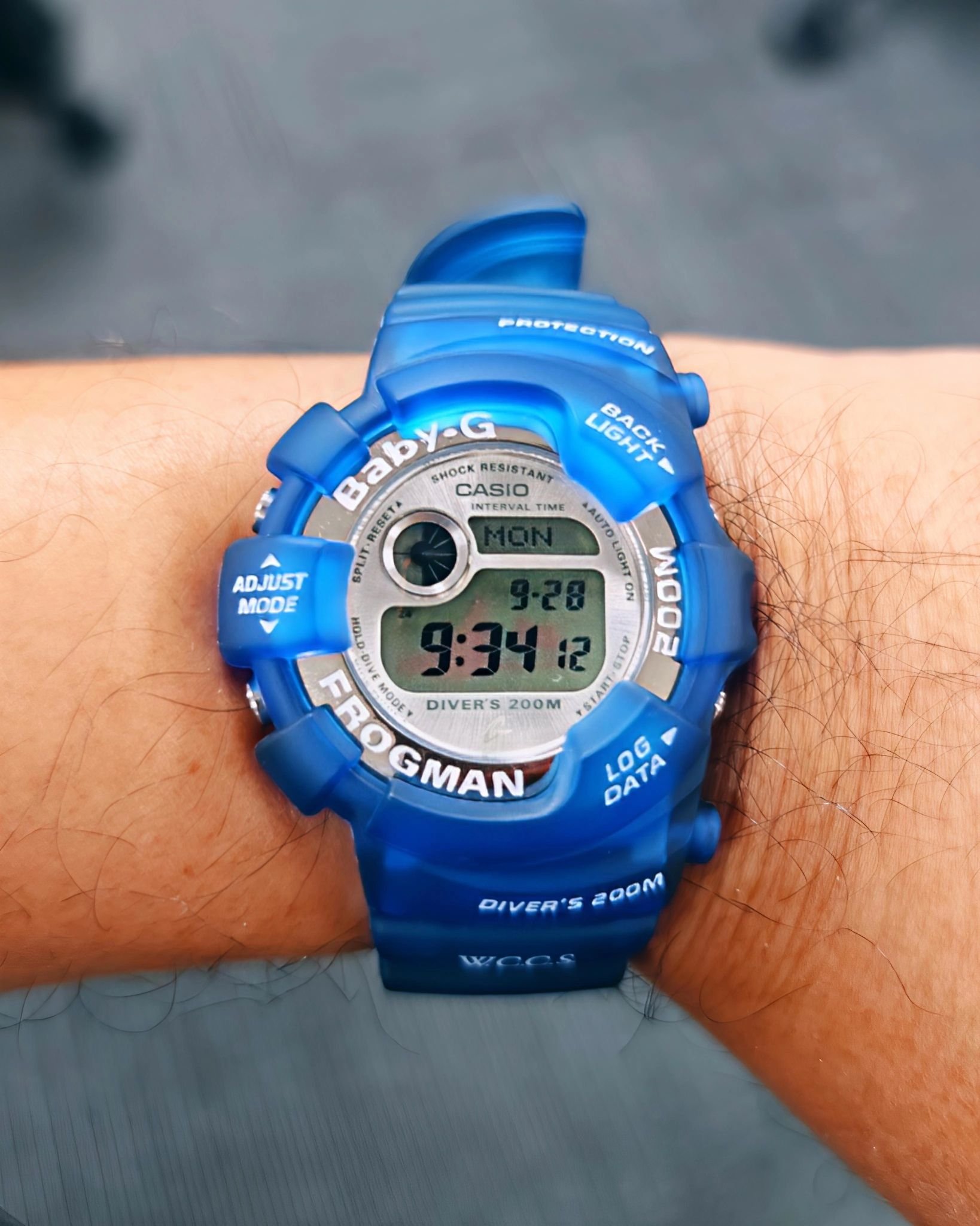 Baby G Frogman to kick start the workweek!