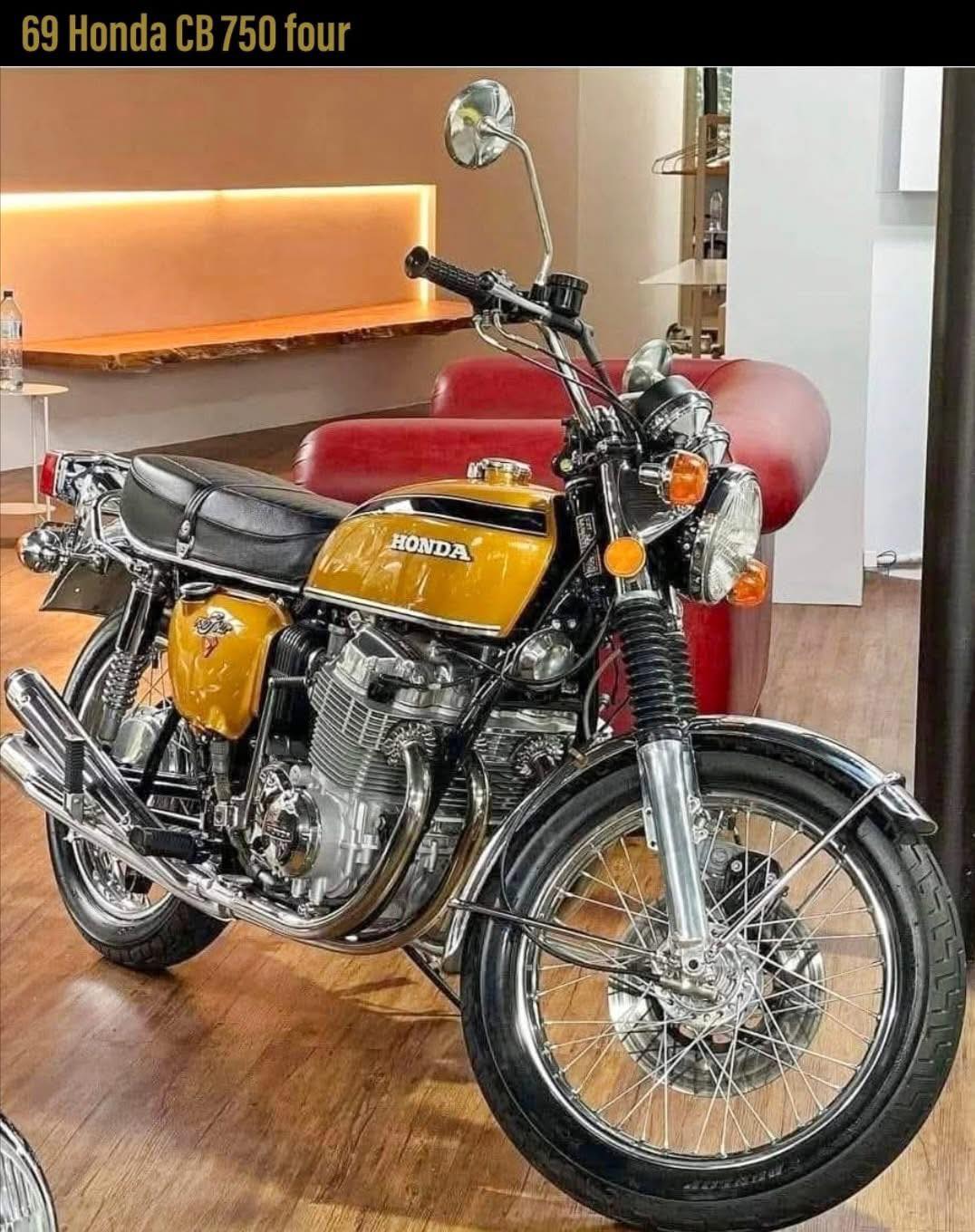 1969 Honda CB750 Four: the world's first superbike