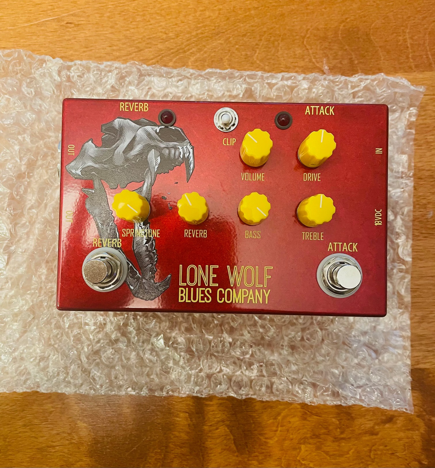 For sale within the UK: Lone Wolf Harp Attack plus 18v power