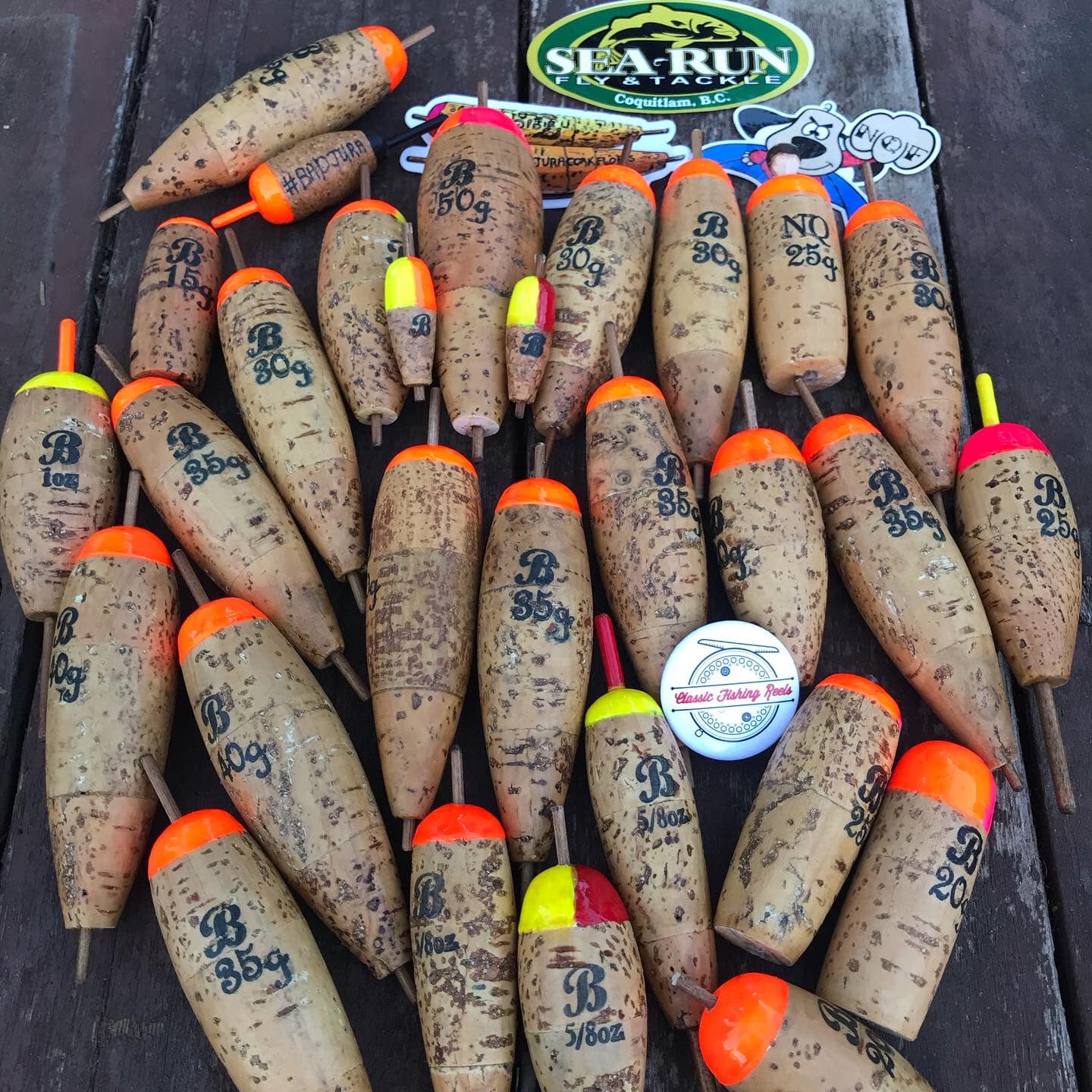Badjura Cork Floats