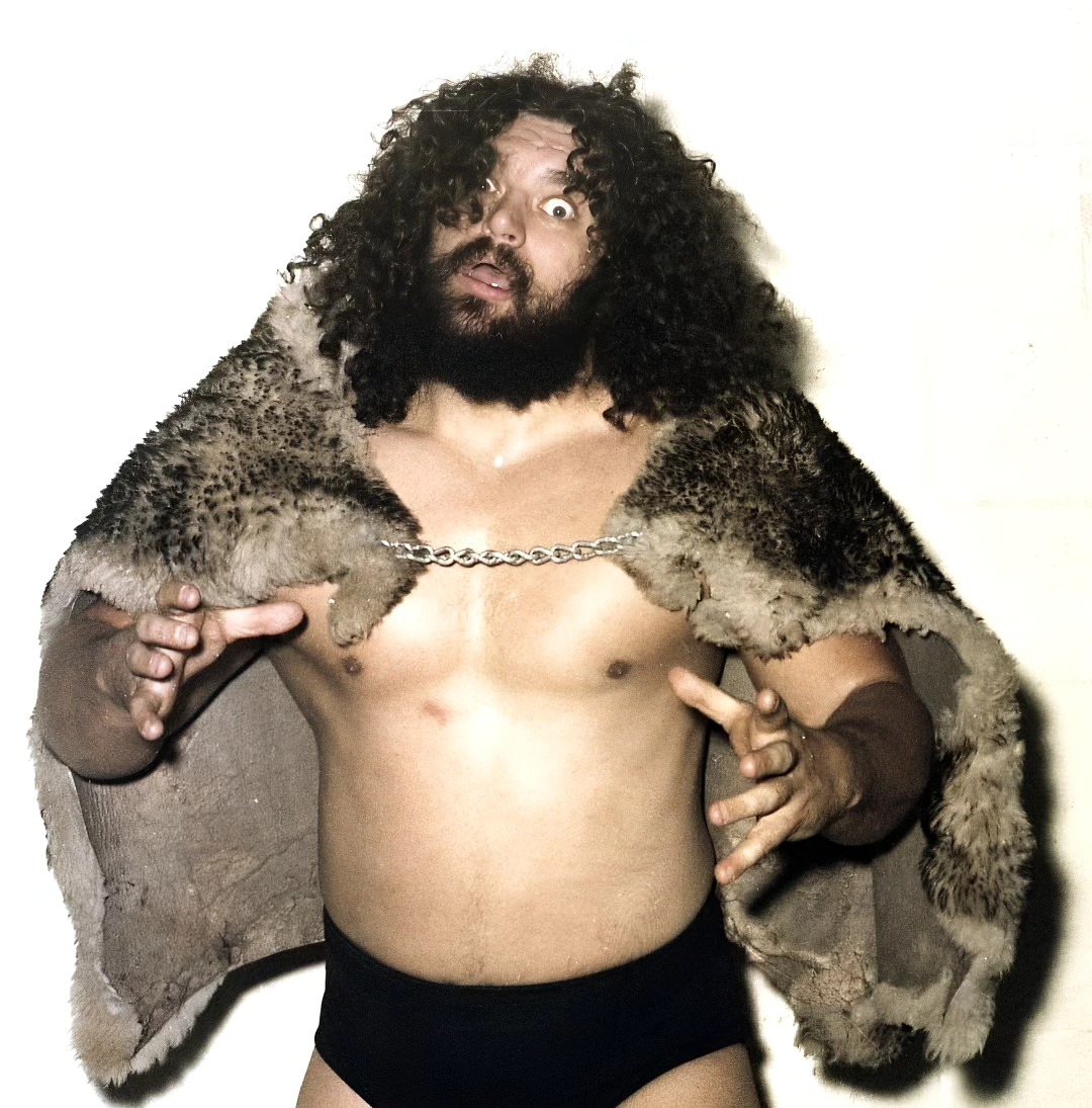 An early magazine photo of Bruiser Brody from 1974.