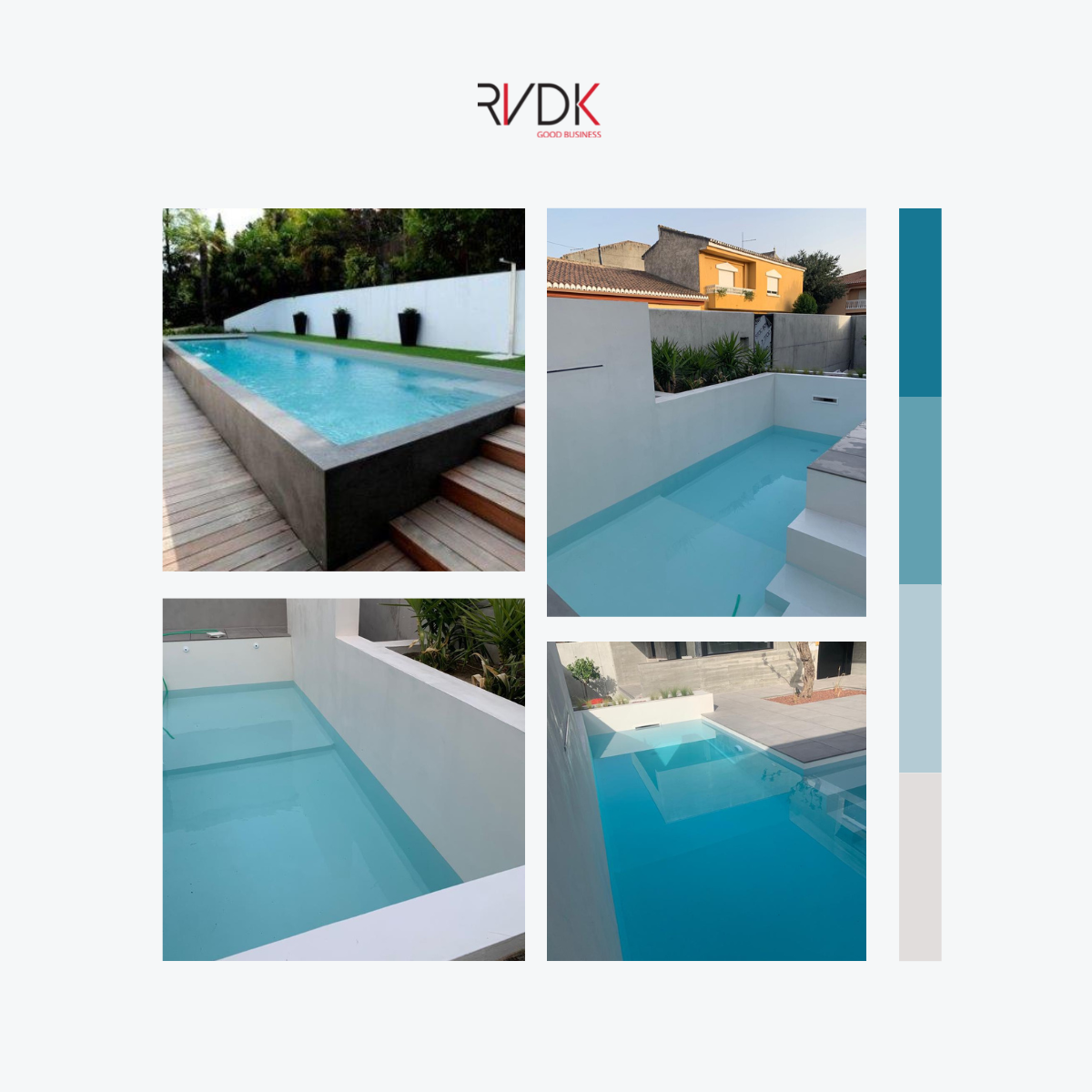 RVDK - A linha de microcimento Micropool é caracterizada...