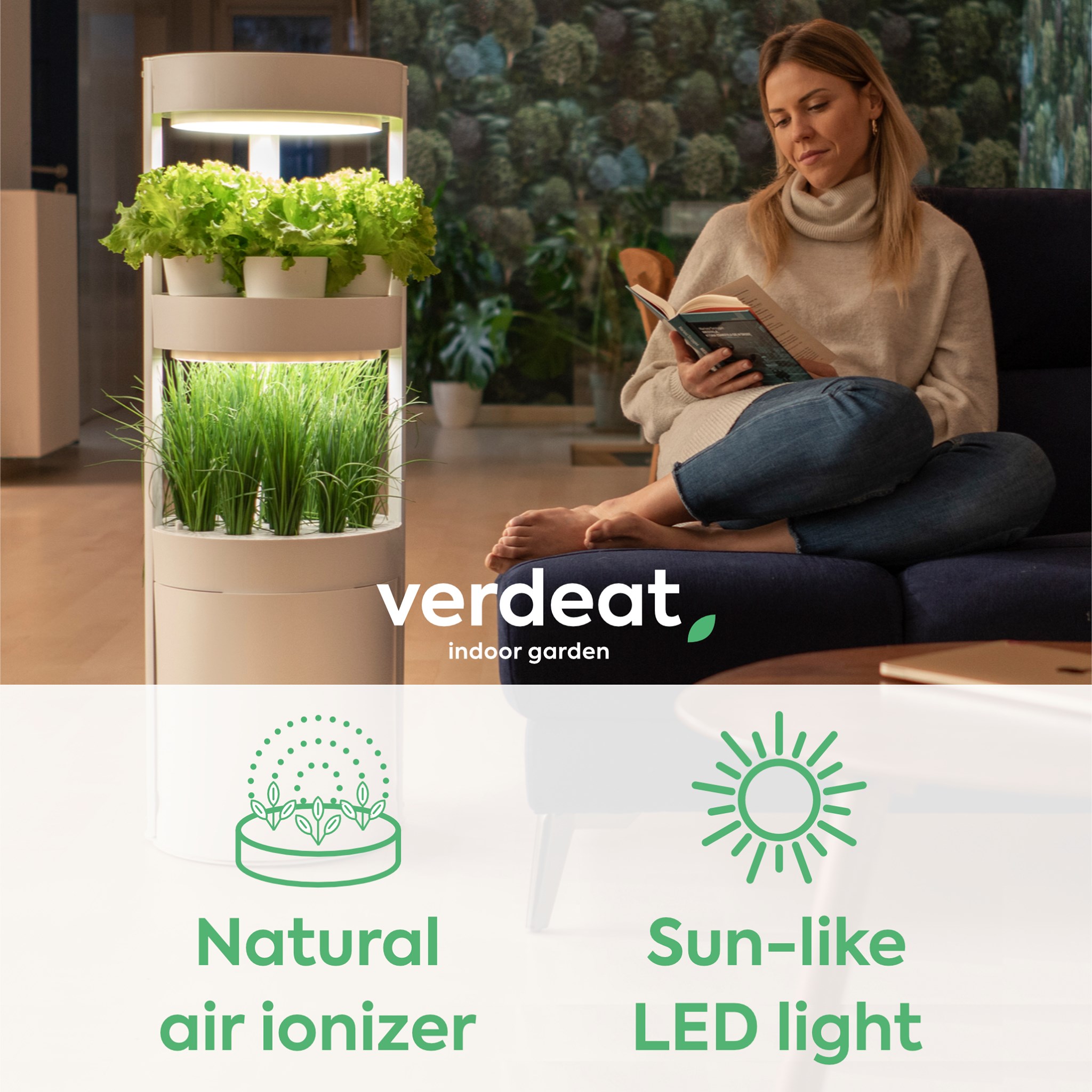 Verdeat - 🏢Illuminate your interiors with mood-boosting... | Facebook