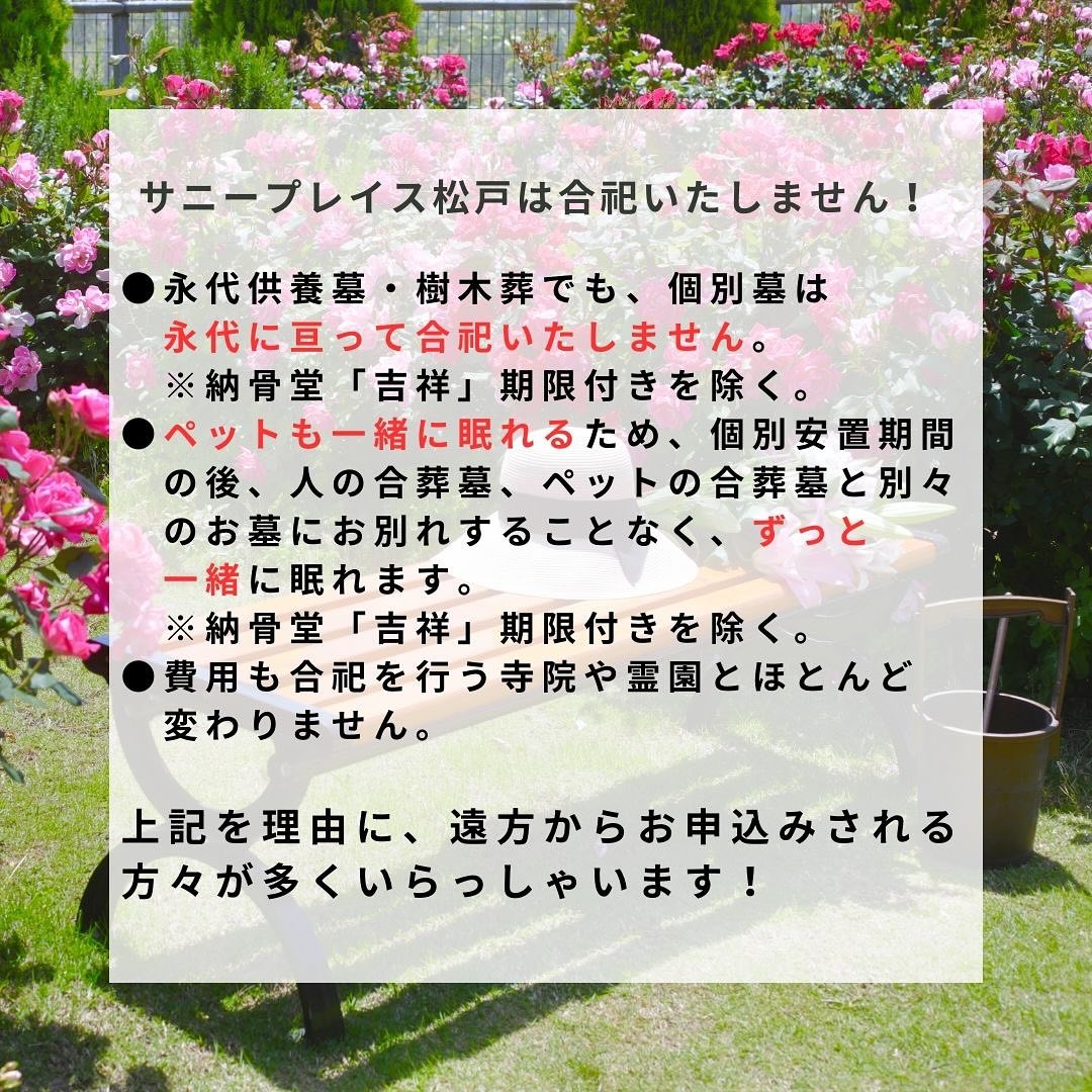 サニープレイス松戸 - 【知って得する豆知識】 第10回目は『合祀』についてです！ #サニープレイス松戸...
