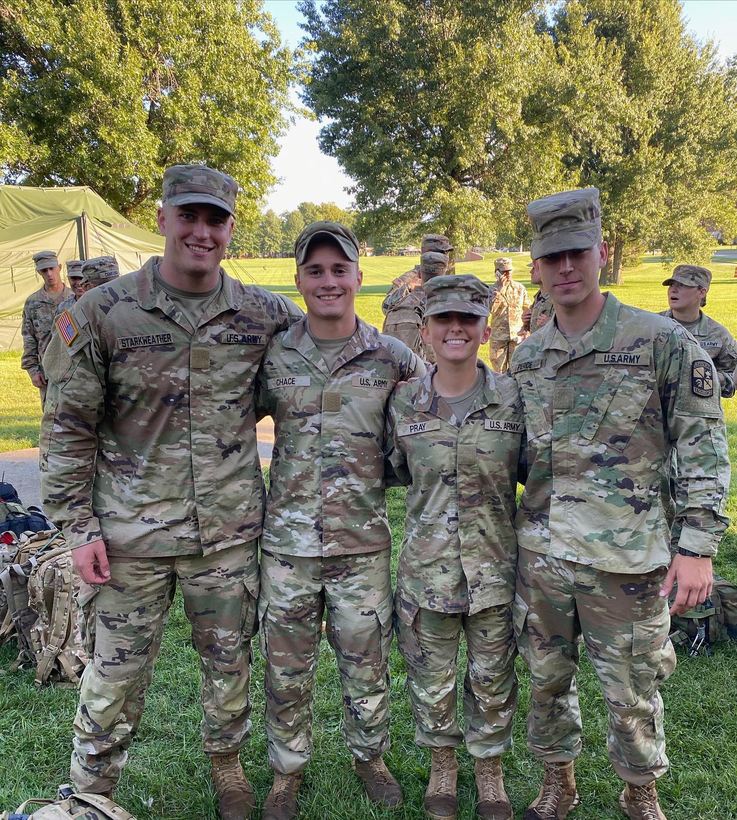 USM Army ROTC - Congratulations to all of the Bravo Co....