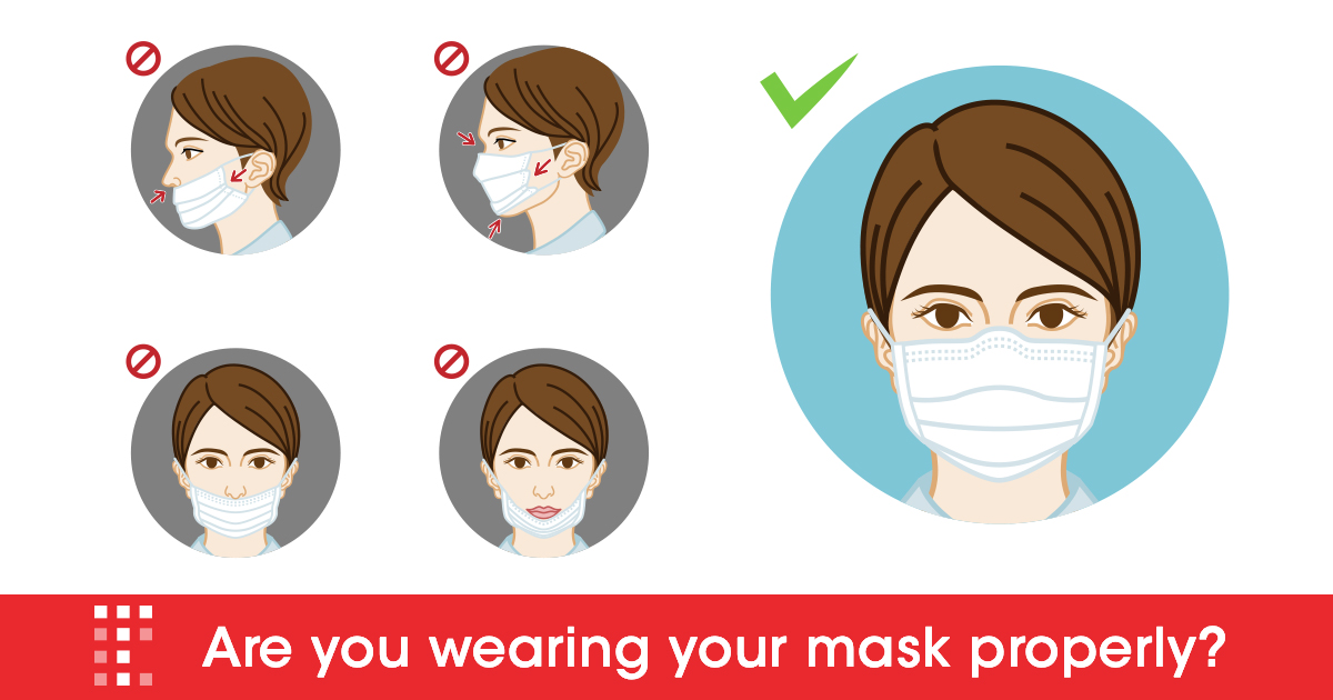 Do you know how to wear a face mask... - The Toledo Clinic