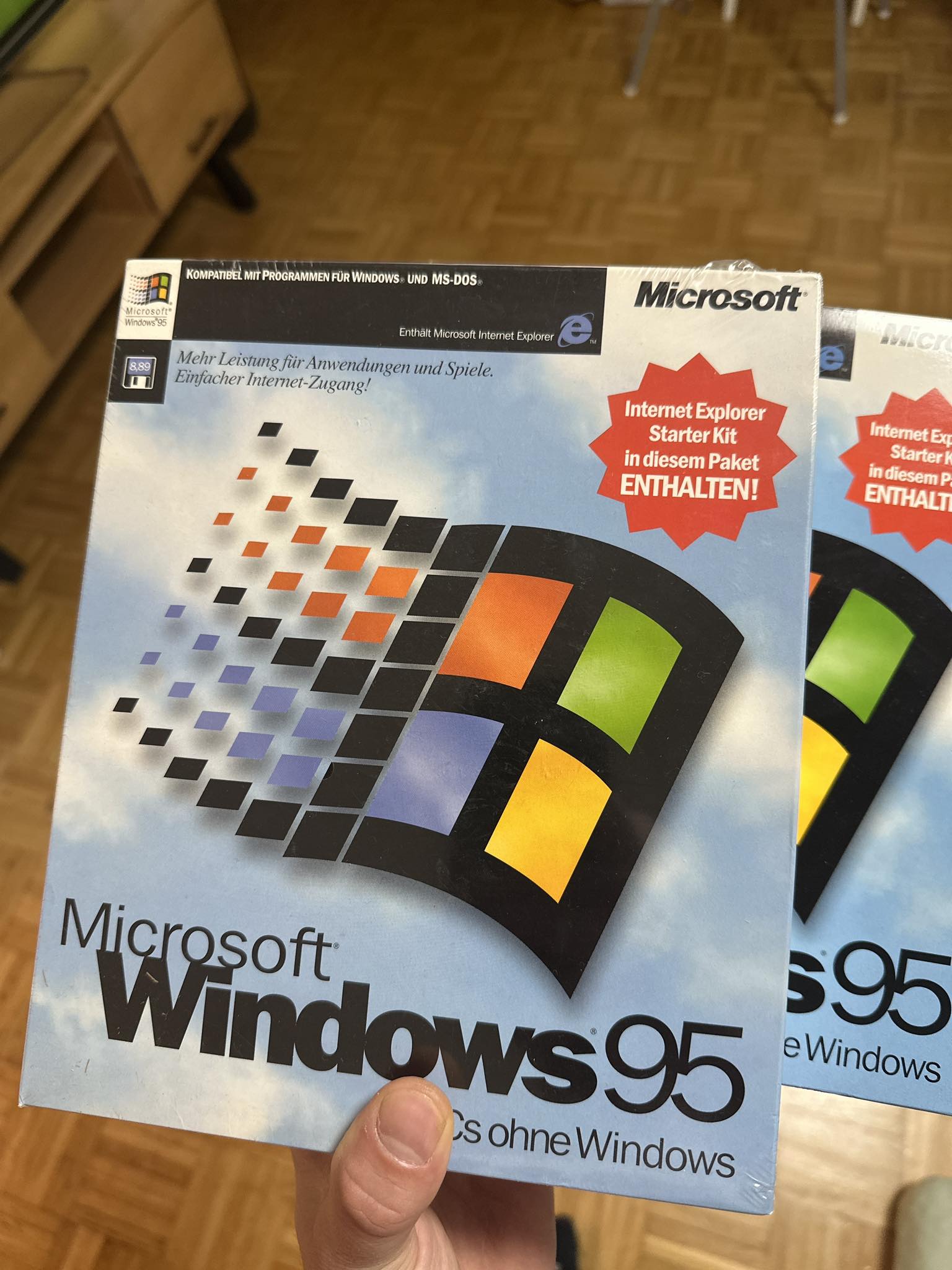 Original sealed Microsoft Windows 95 for sale