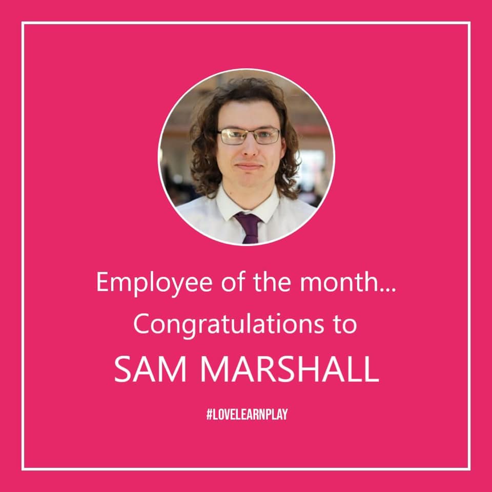 Congratulations to Sam. Thank you... - LearnPlay Foundation