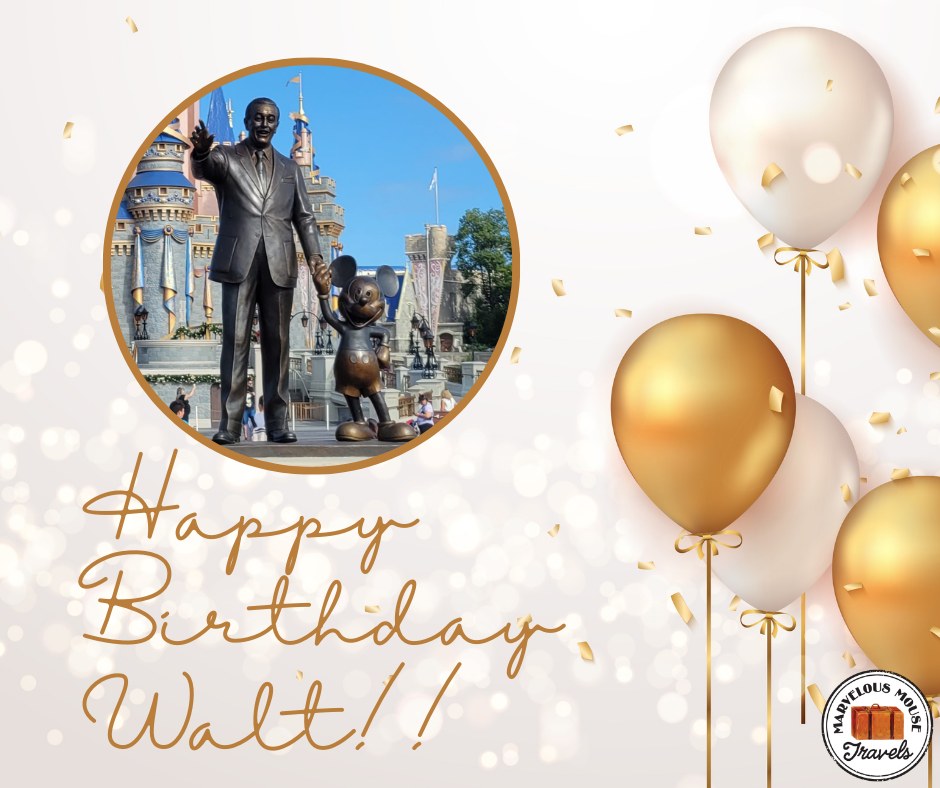Happy Birthday to Walt Disney! 📷: Getty
