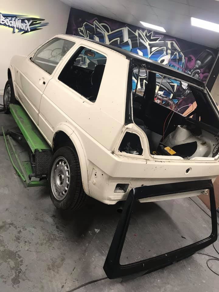 VW Golf mk2 respray - Stu ‘thepaintsprayer’
