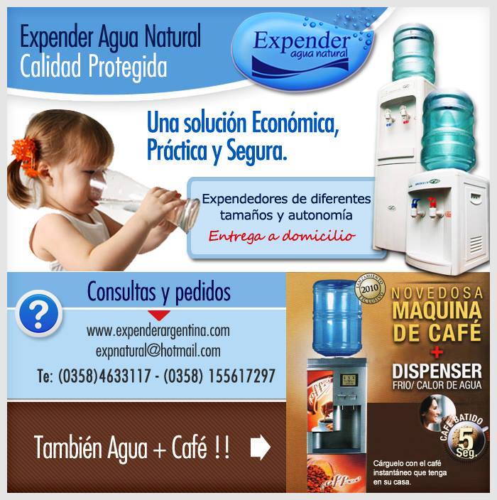 Agua natural Expender