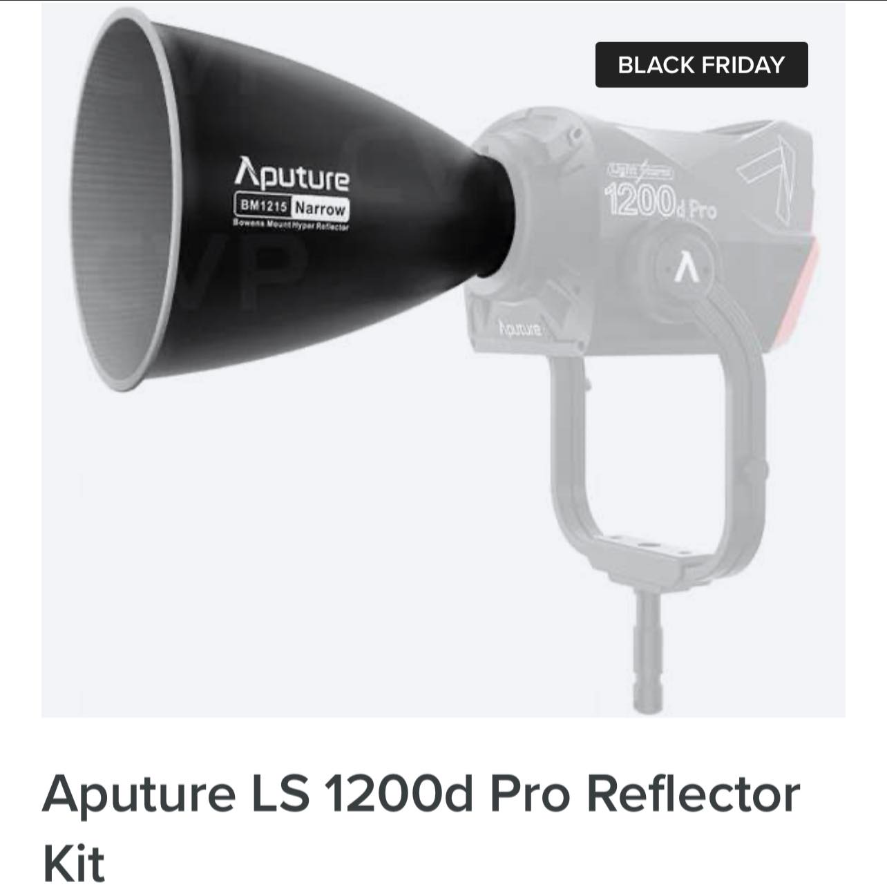 Aputure 1200d reflectors and case