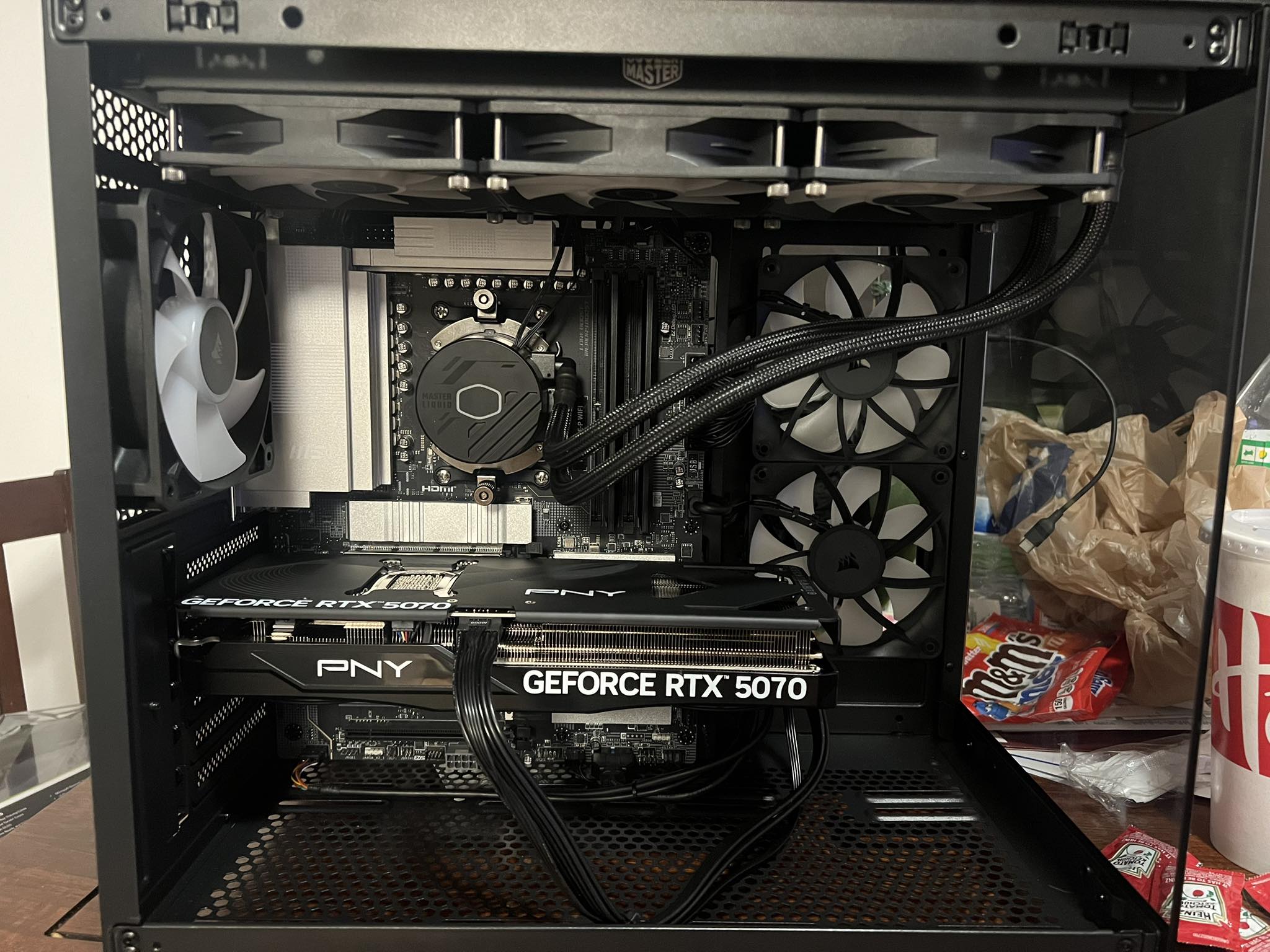 Upgraded PC build with Intel i9-9900K and RTX 5070
