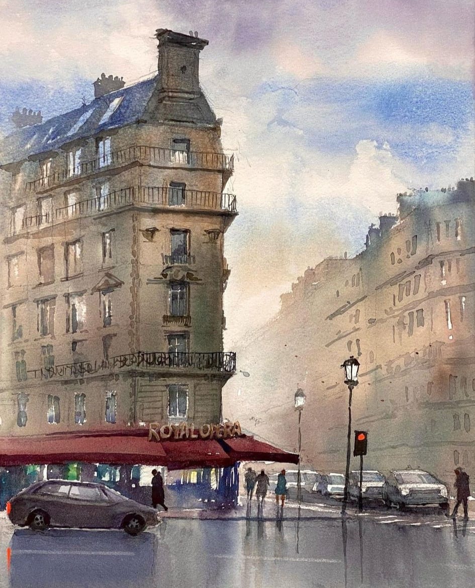 Cafe in the Rain (雨のカフェ)