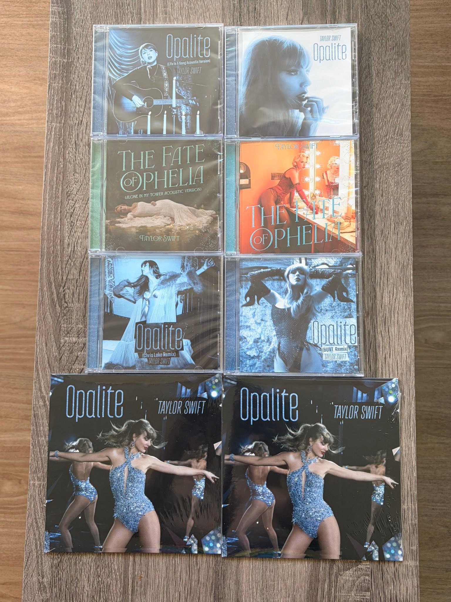 Taylor Swift's Opalite CDs and vinyl collection update