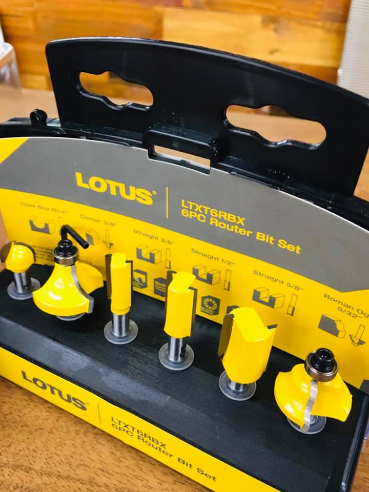 LOTUS New Router Bits 🛠 6pcs - ₱999... - Tools Solutions PH