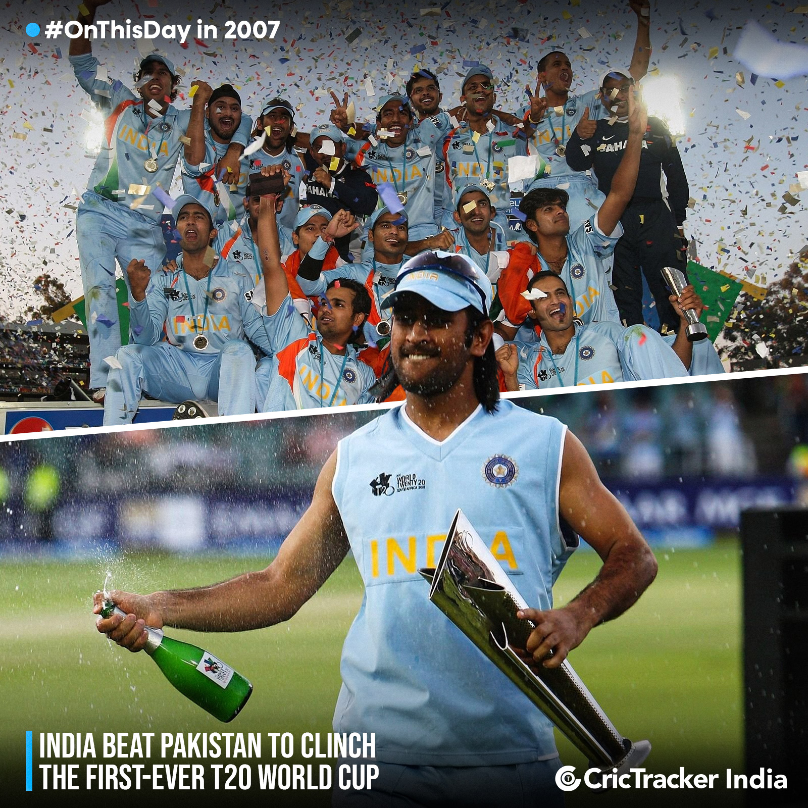 On This Day in 2007, we witnessed an... - CricTracker India | Facebook
