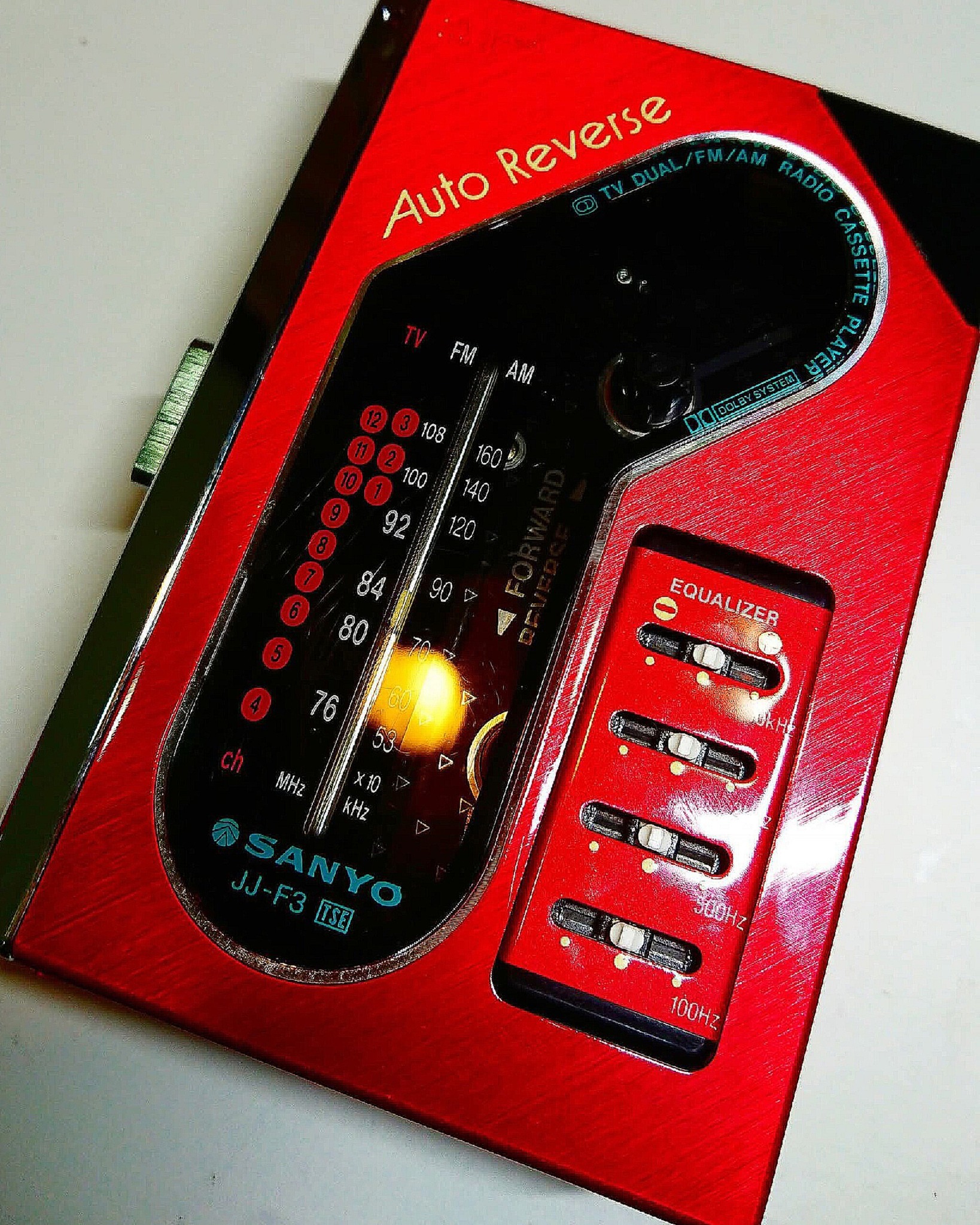 Sanyo JJ-P4 (world`s smallest) 1980's personal stereo cassette