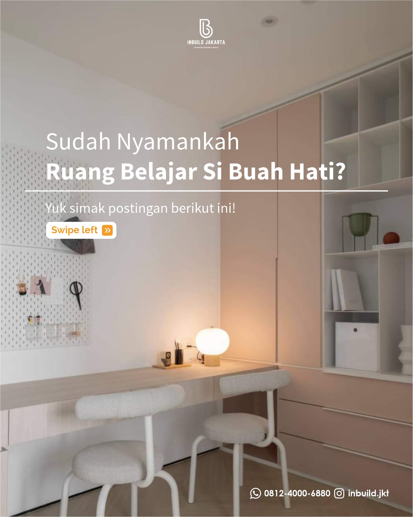 Tips bikin anak betah belajar‼️... - Interior Build Jakarta