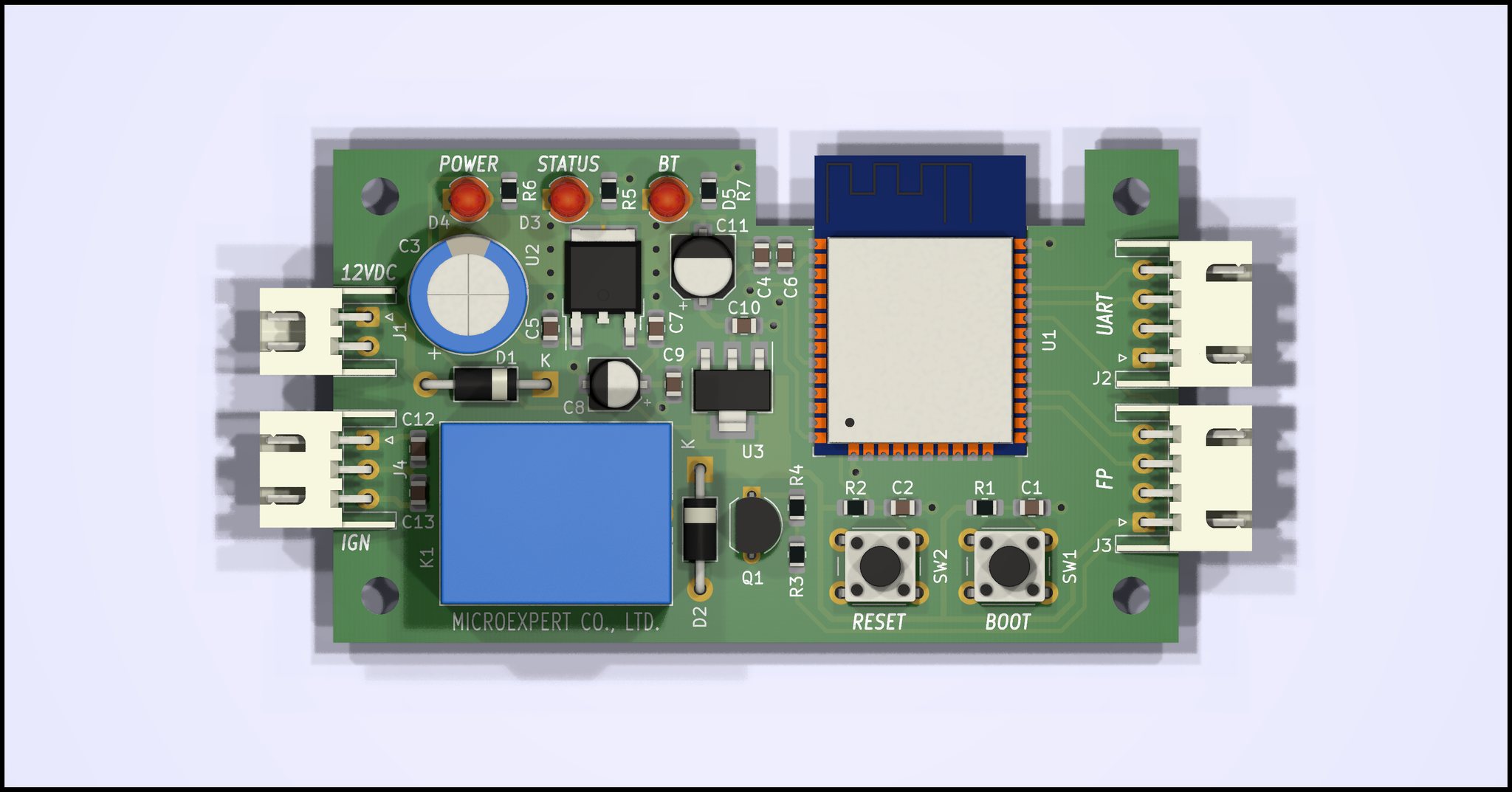 MicroXpert - งานออกแบบ PCB การกำหนดขนาด...