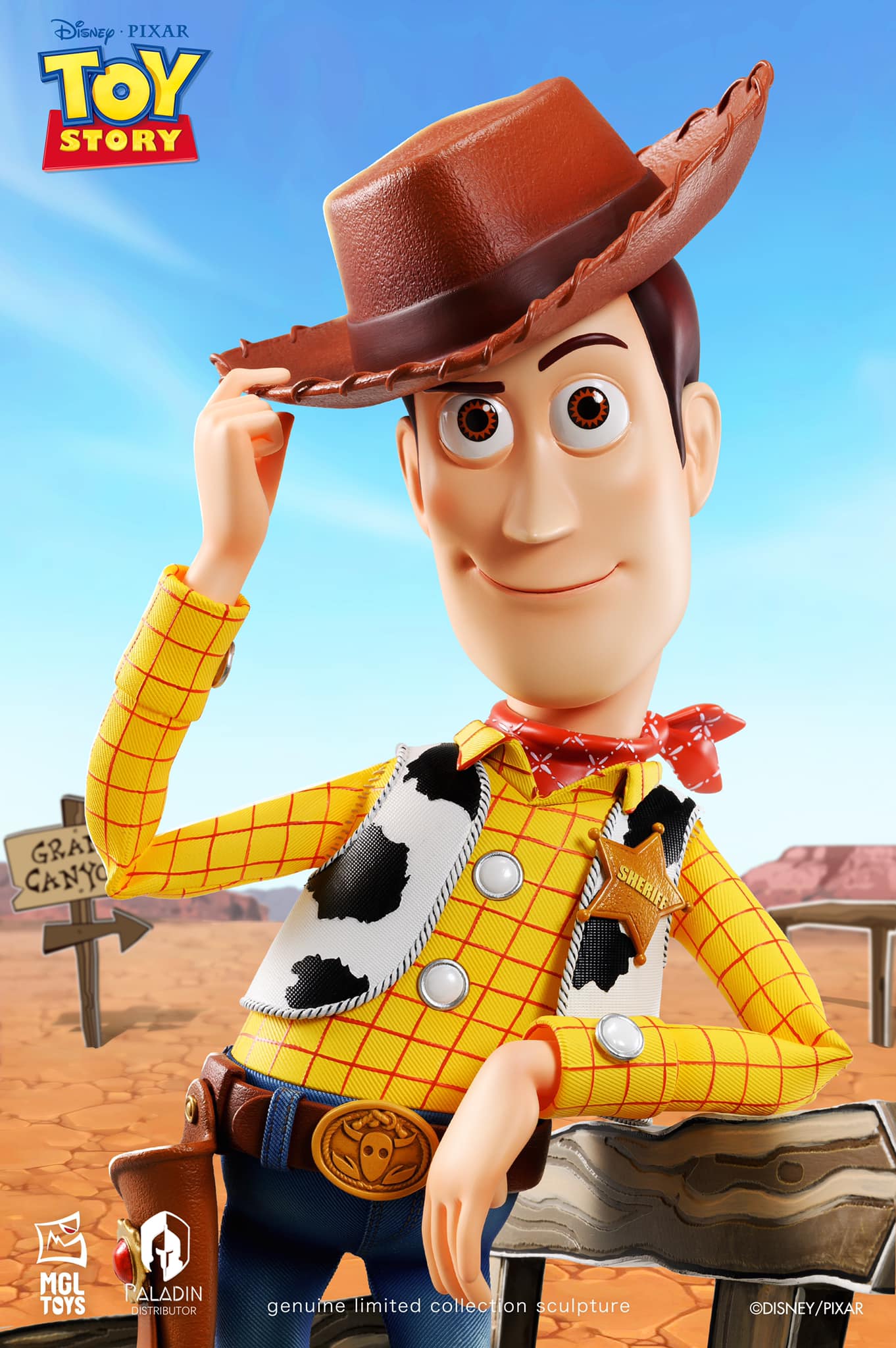 トイストーリー MGL TOYS Paladin ウッディ フィギュア Pre-order Woody statue by MGL Toys & Paladin