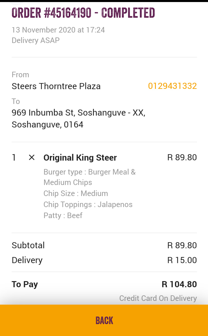 Under R50 option - Steers Value Burgers | Make your mid-month budget ...