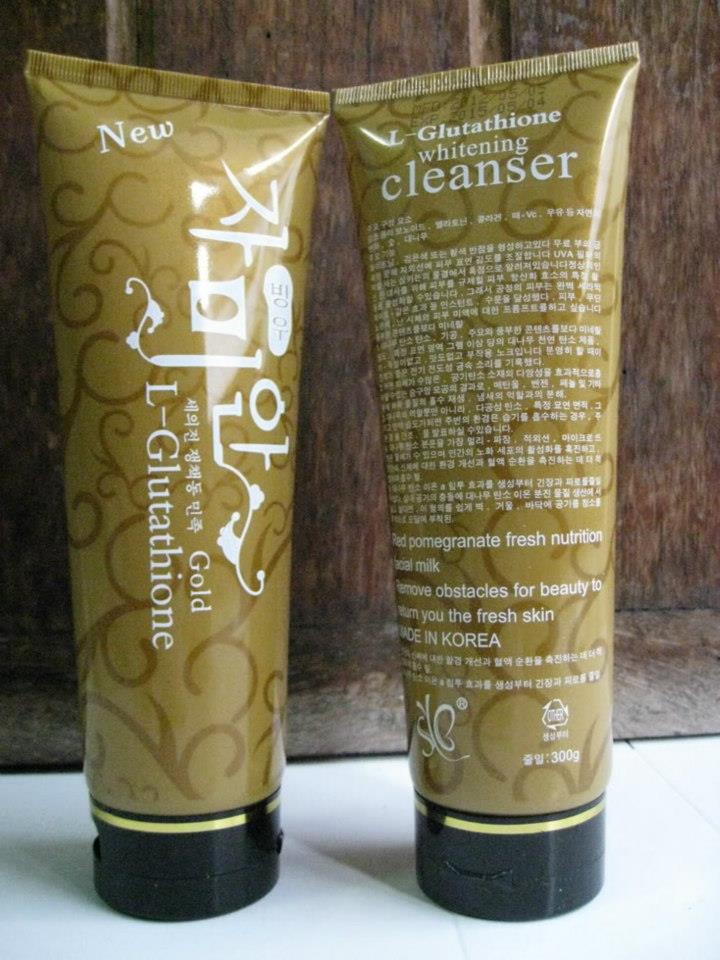 kegunaan l-glutathione whitening cleanser Colourgirl Acetyle glutathione