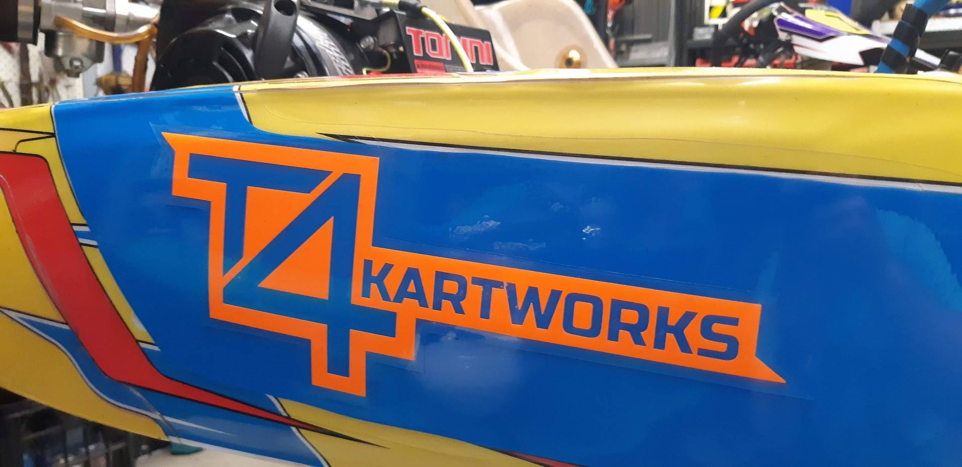 T4 Kartworks - New Logo for the T4 Torini kart today. Have... | Facebook