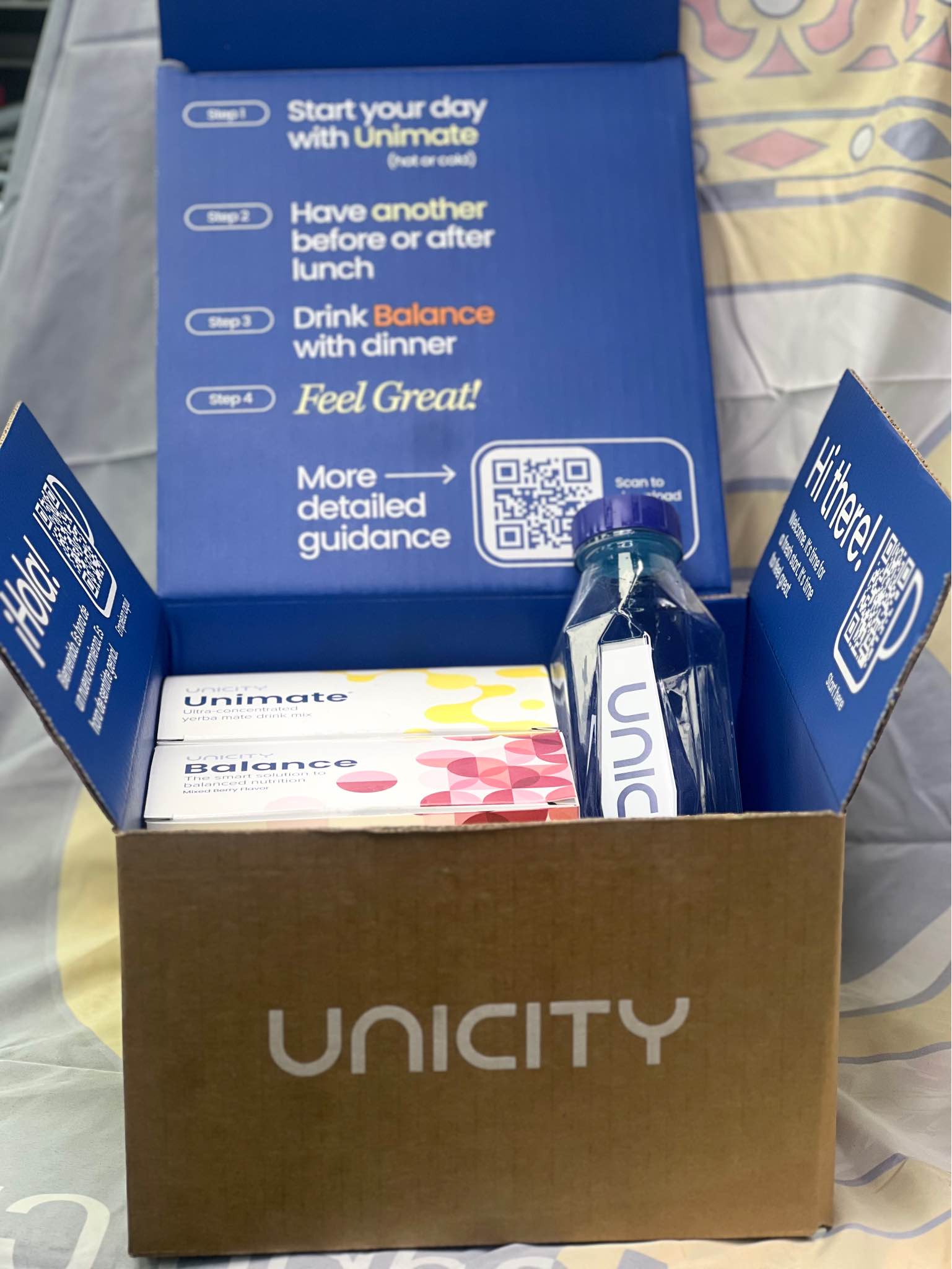 The Feel Great pack combines 2 Unimate and 1 Balance, two of the 