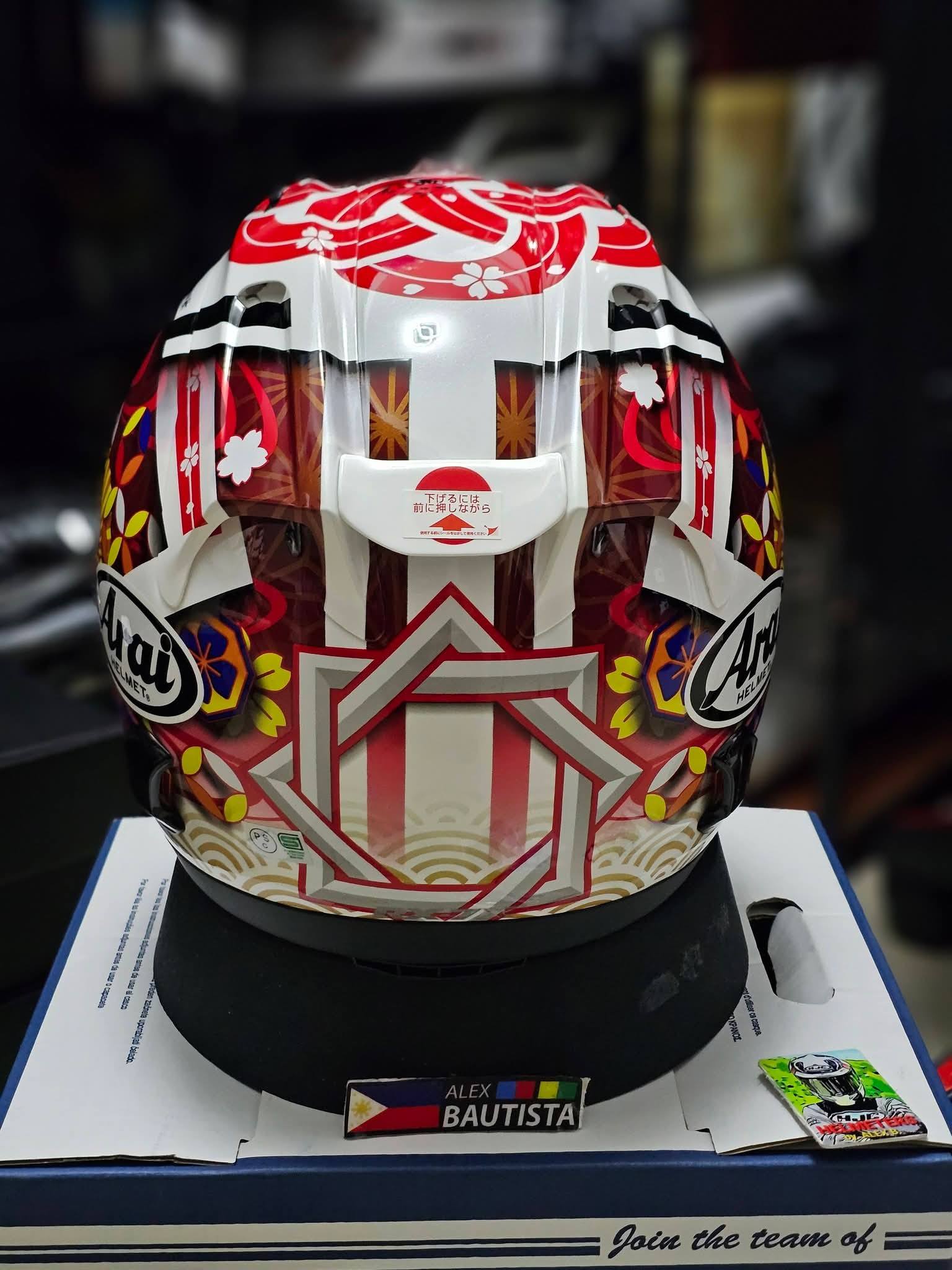 brandnew 36,000 only japan release ARAI RX7X NAKAGAMI GP3 size XL 