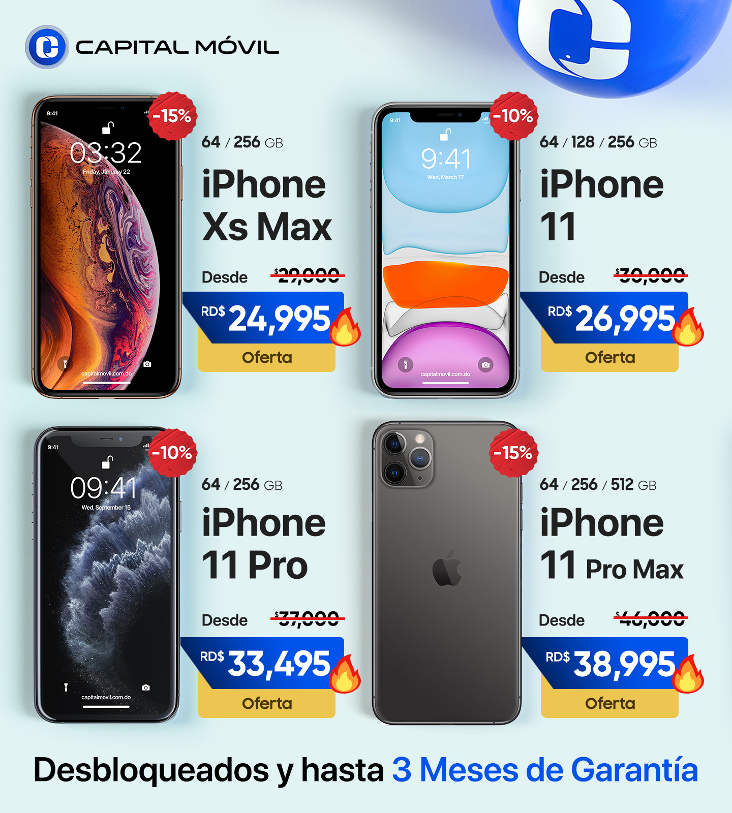 🏃‍♂️ Aquí están las Nuevas Ofertas... - Capital Móvil RD | Facebook