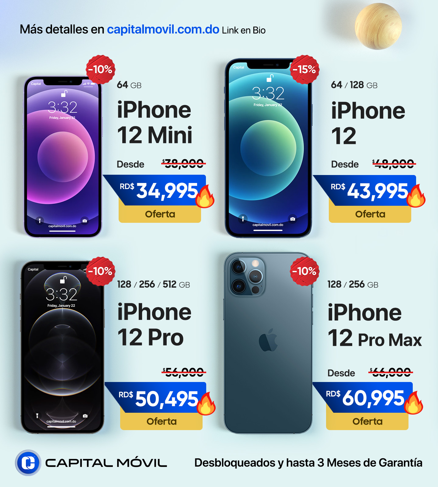 🏃‍♂️ Aquí están las Nuevas Ofertas... - Capital Móvil RD