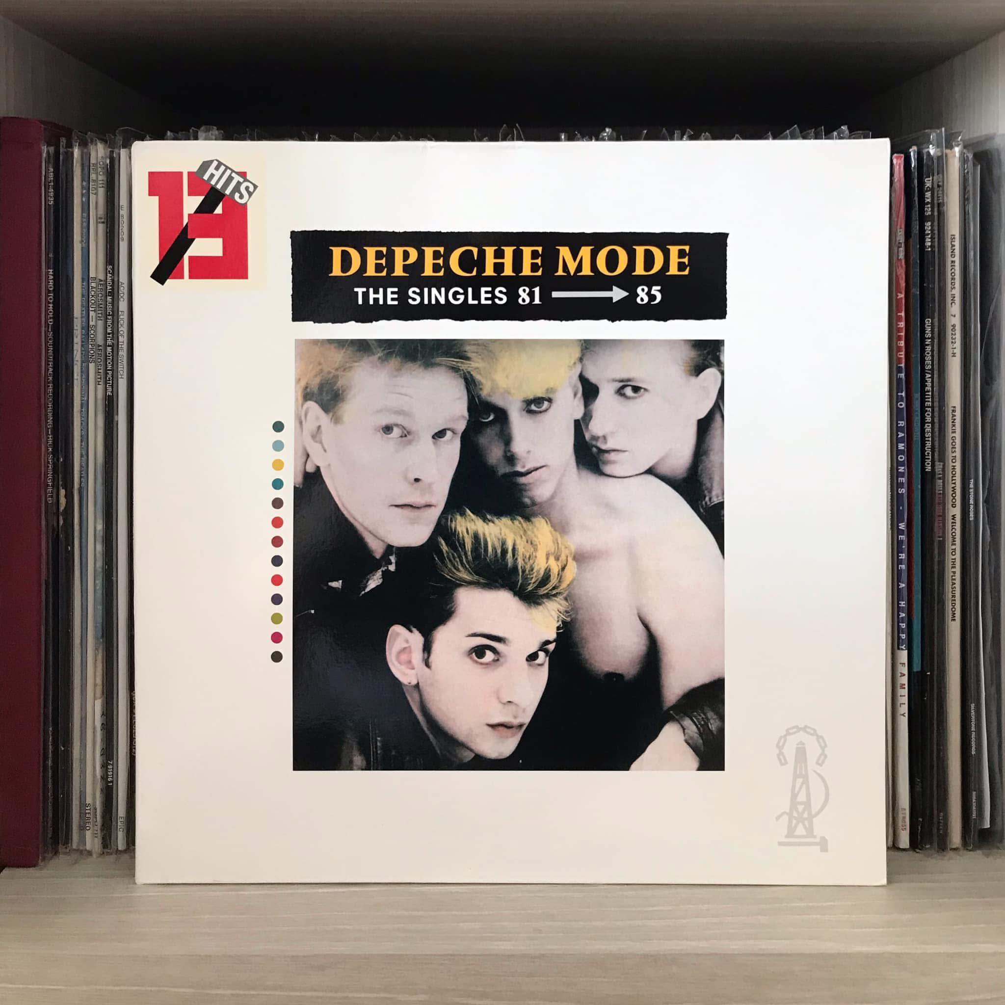 40 years ago today, Depeche Mode released “The Singles 81 → 85