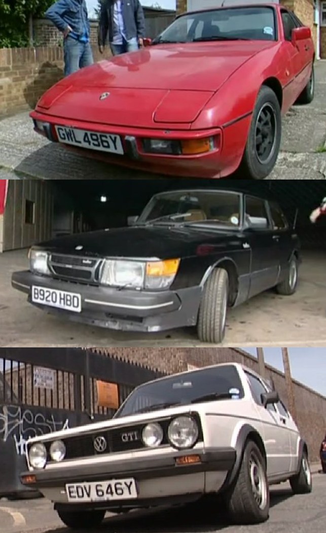 Cars that, according to Wheeler Dealers, you could buy for £700 or