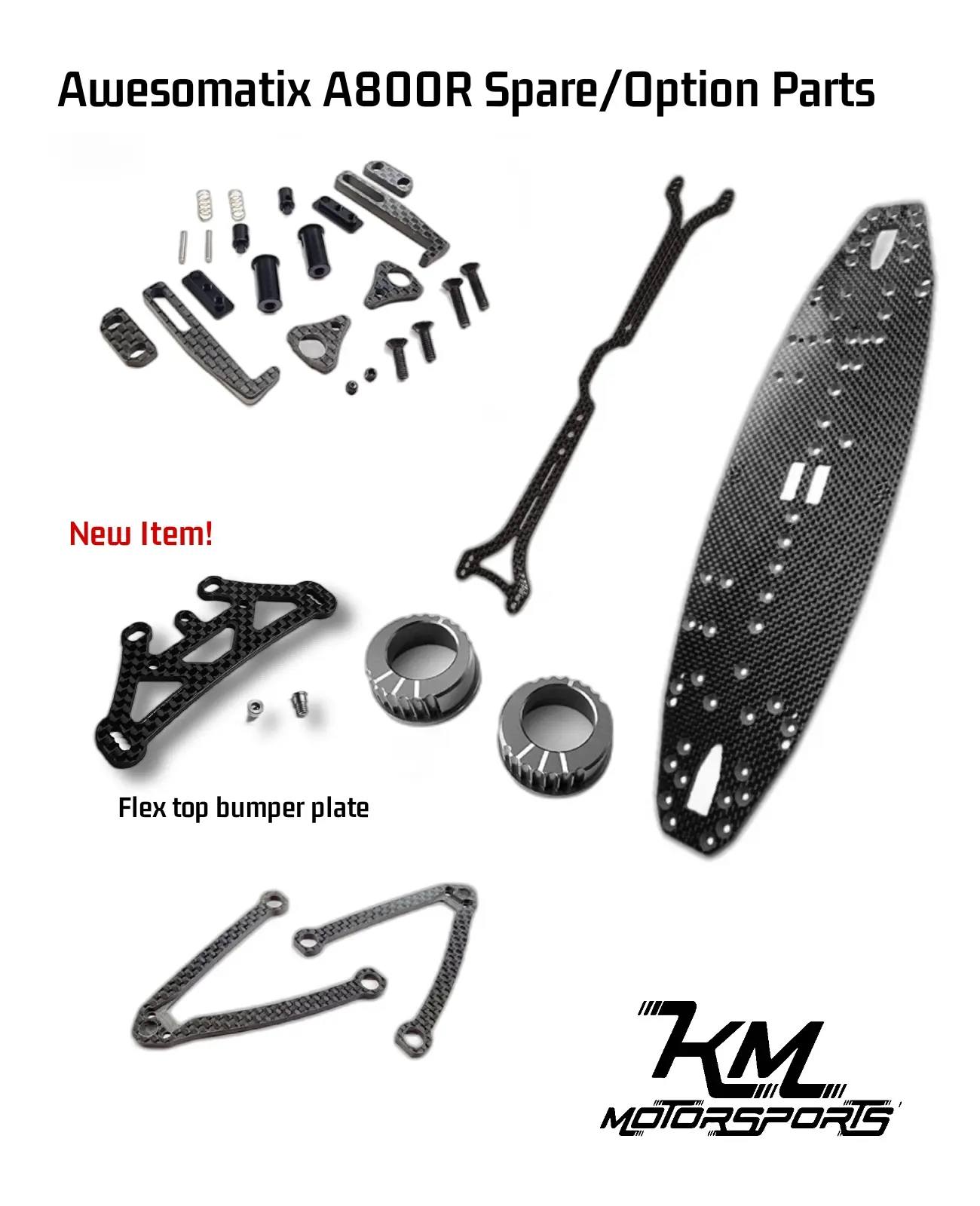 Awesomatix A800MMX 1.2mmスチールシャーシ専用ビス 🔴AWESOMATIX🔴 The new Awesomatix option parts for the A800 FXR