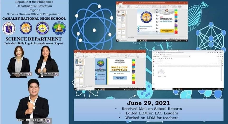 Science Department... - DepEd Tayo Camaley NHS 300185 | Facebook