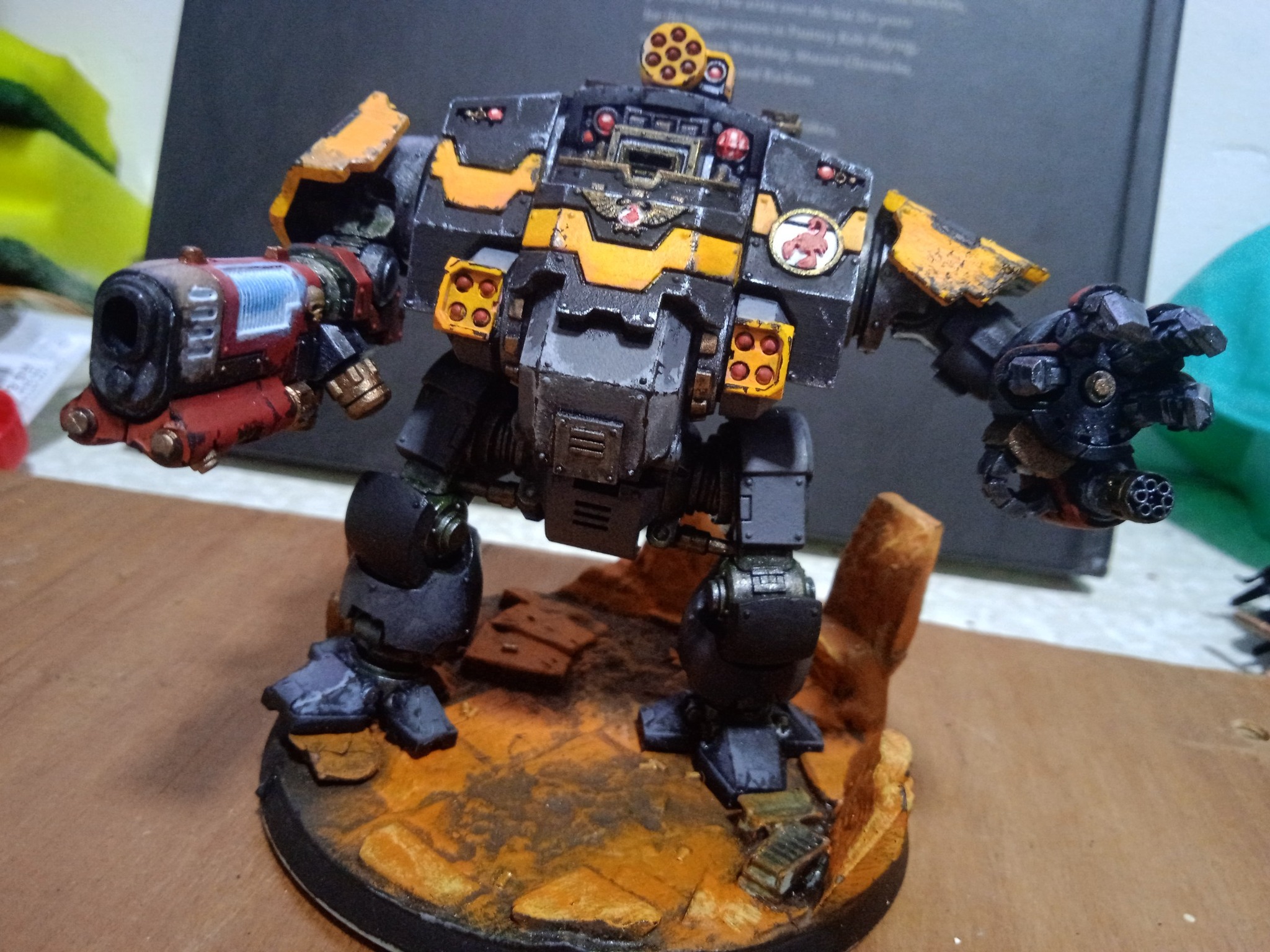 Warhammer Redemptor Dreadnought miniature painting