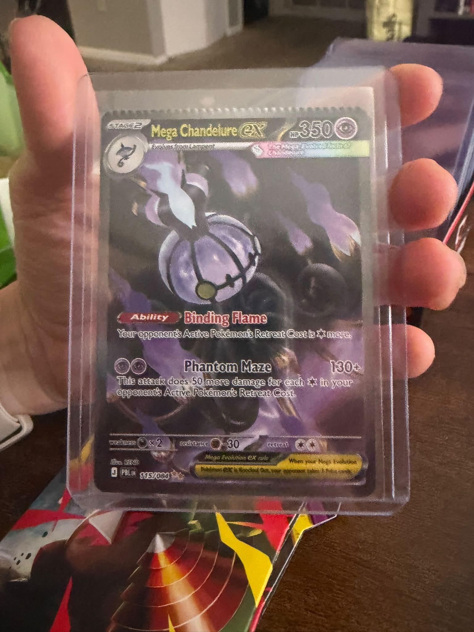 Pokémon crimp error cards with unique finish feature