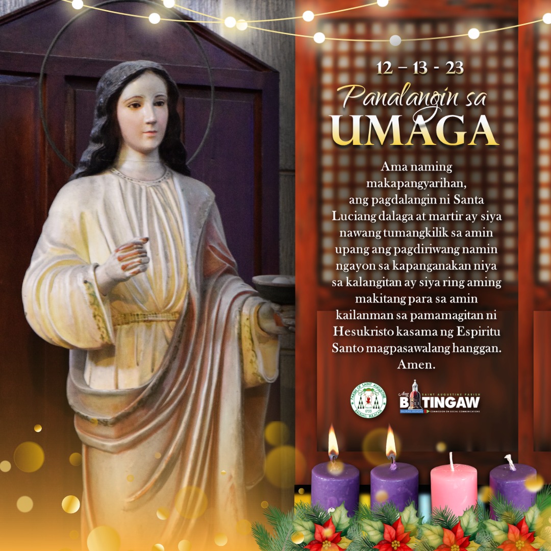 PA... - Ang Batingaw - Saint Augustine Parish Baliwag, Bulacan | Facebook