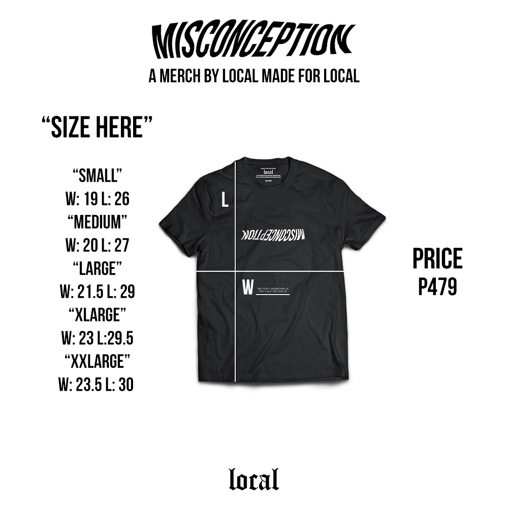LOCAL - Here's our official size chart and how to order... | Facebook